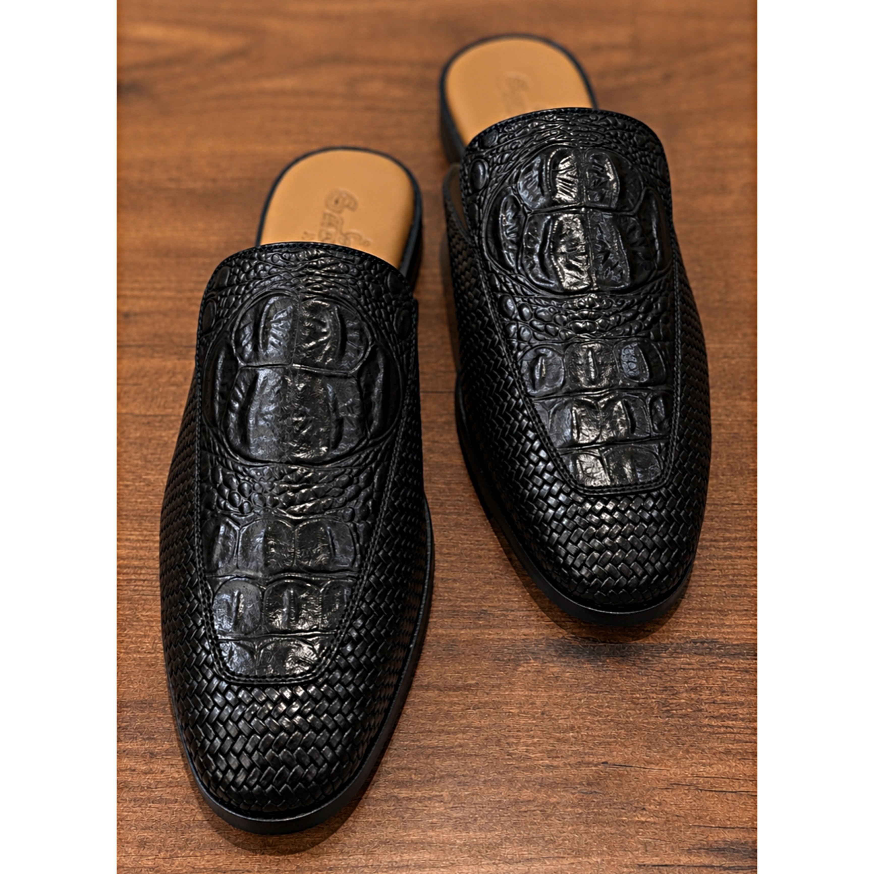 Noir Marrakesh Mules