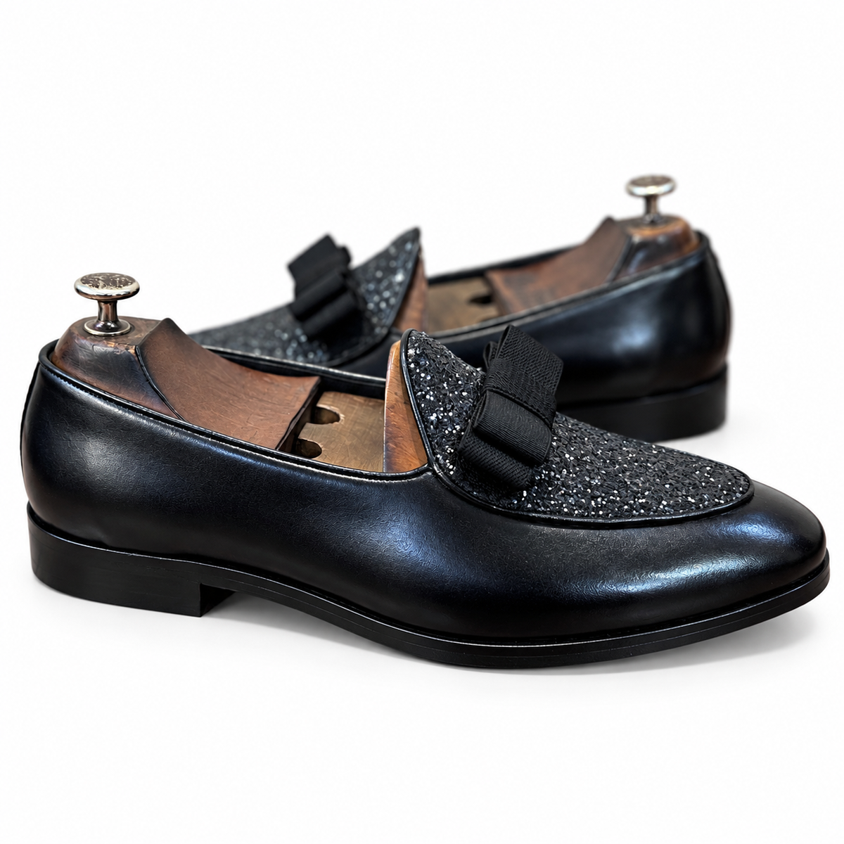Belgian Loafers Bling Bow