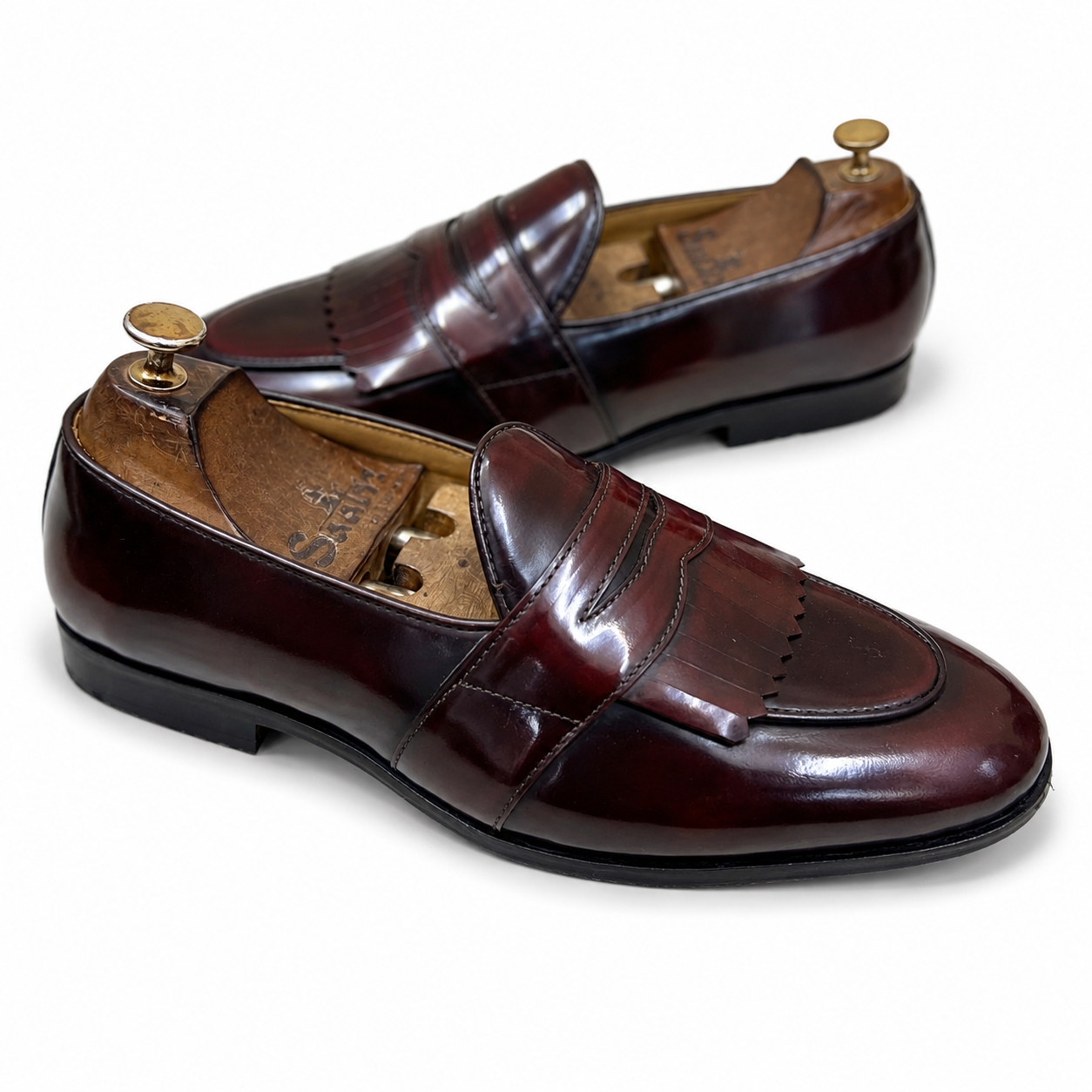 Penny Loafers With Fringes Brushoff