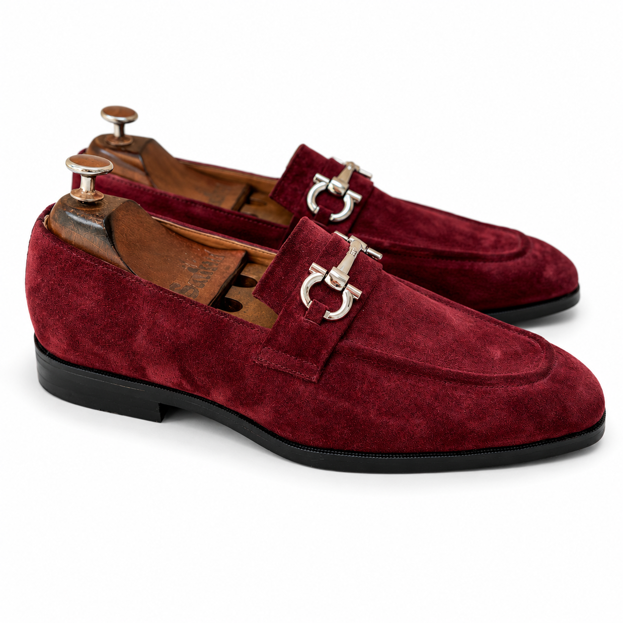 The Bordeaux Élite Suede Horsebit Loafer