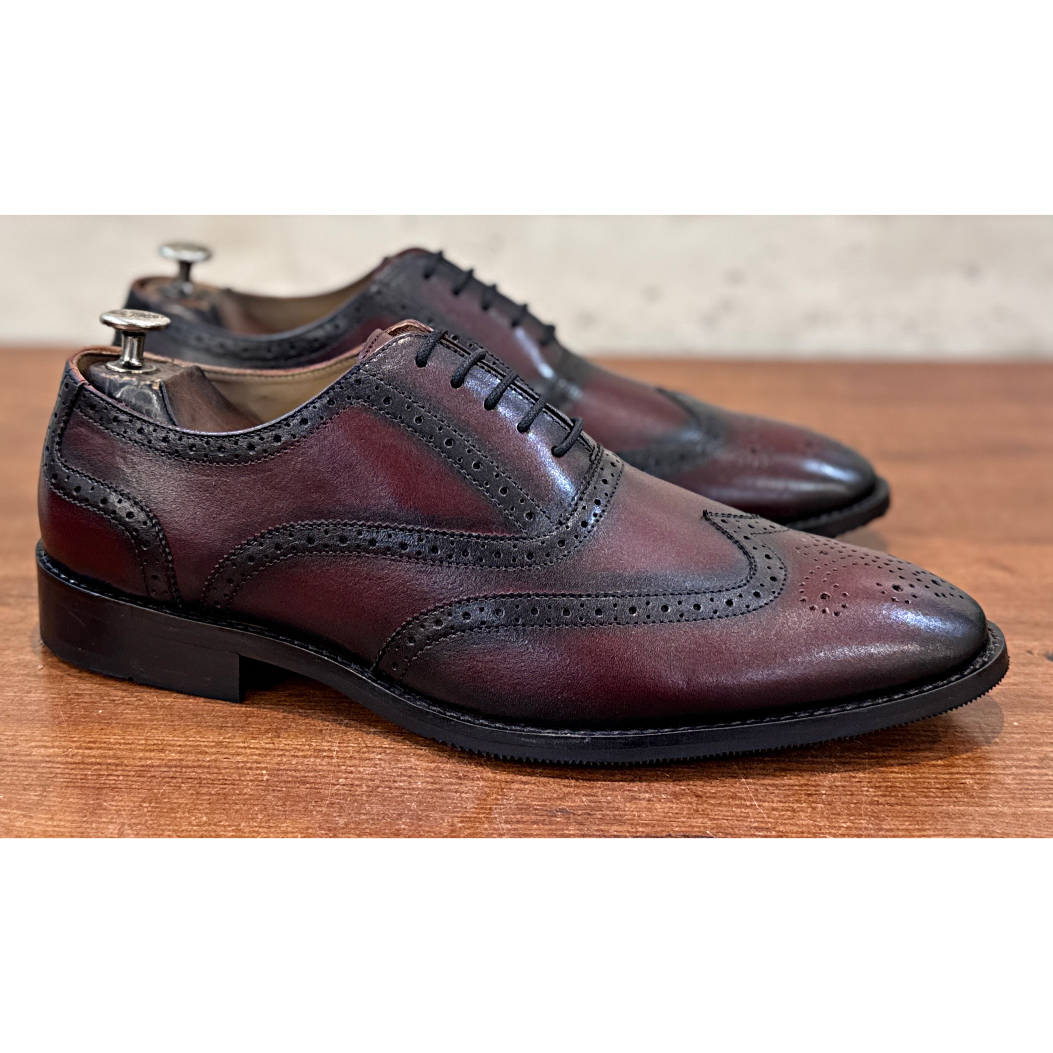 Windsor Burgundy Brogue Oxford
