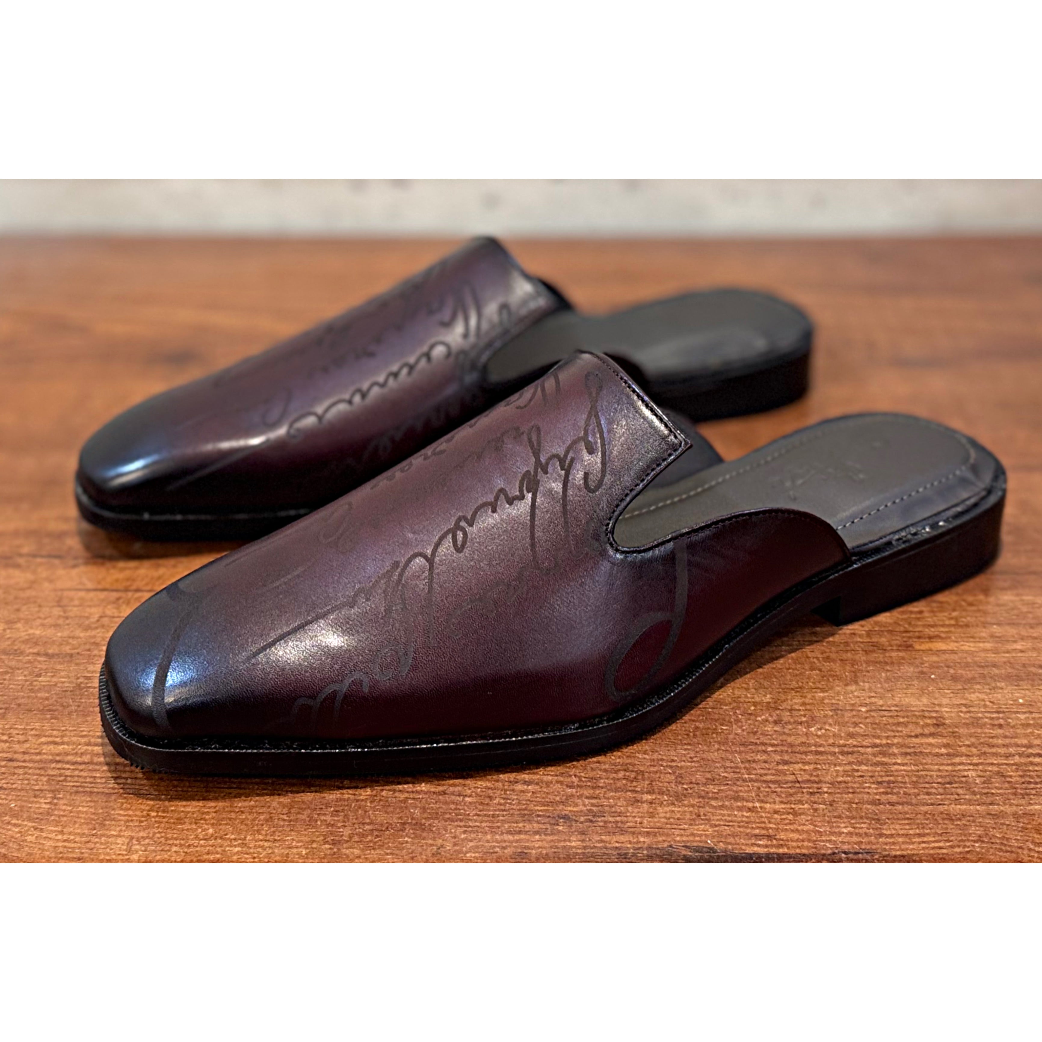 Signature Mules Bordo