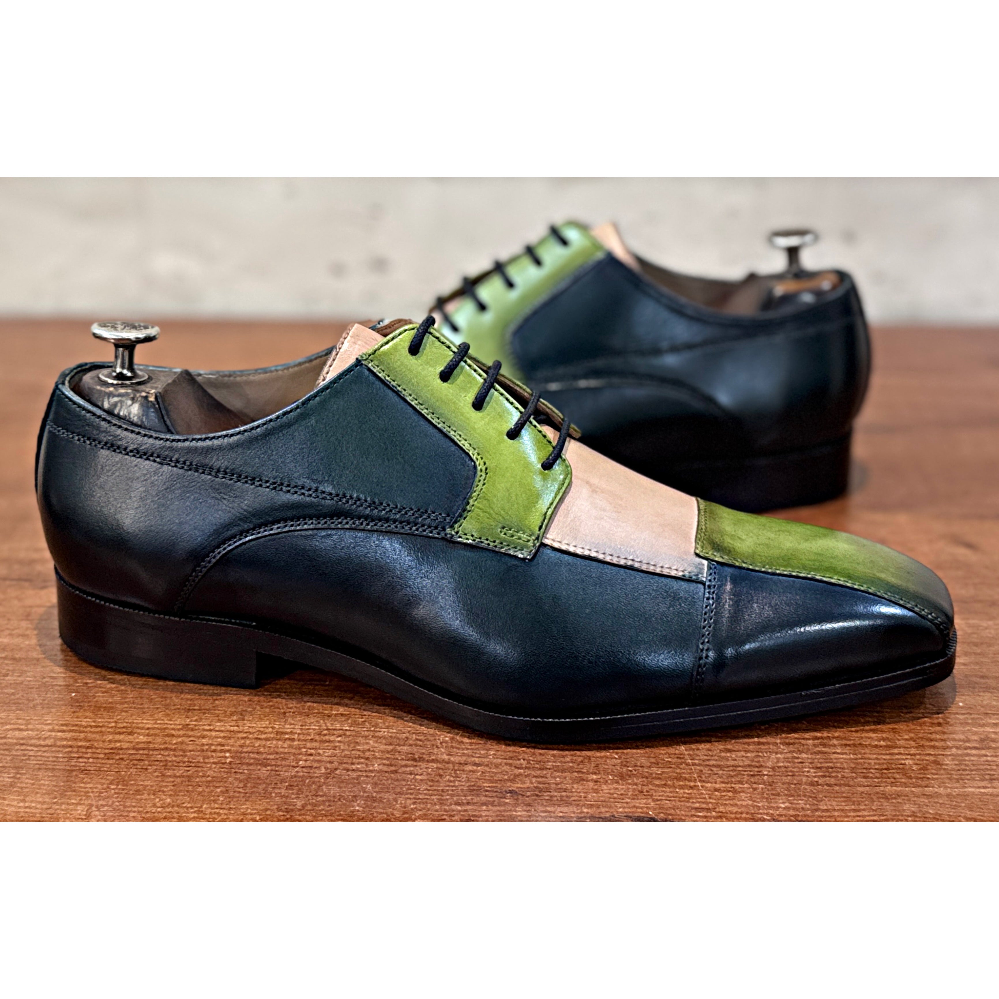 Verde Noir Spectator Oxfords