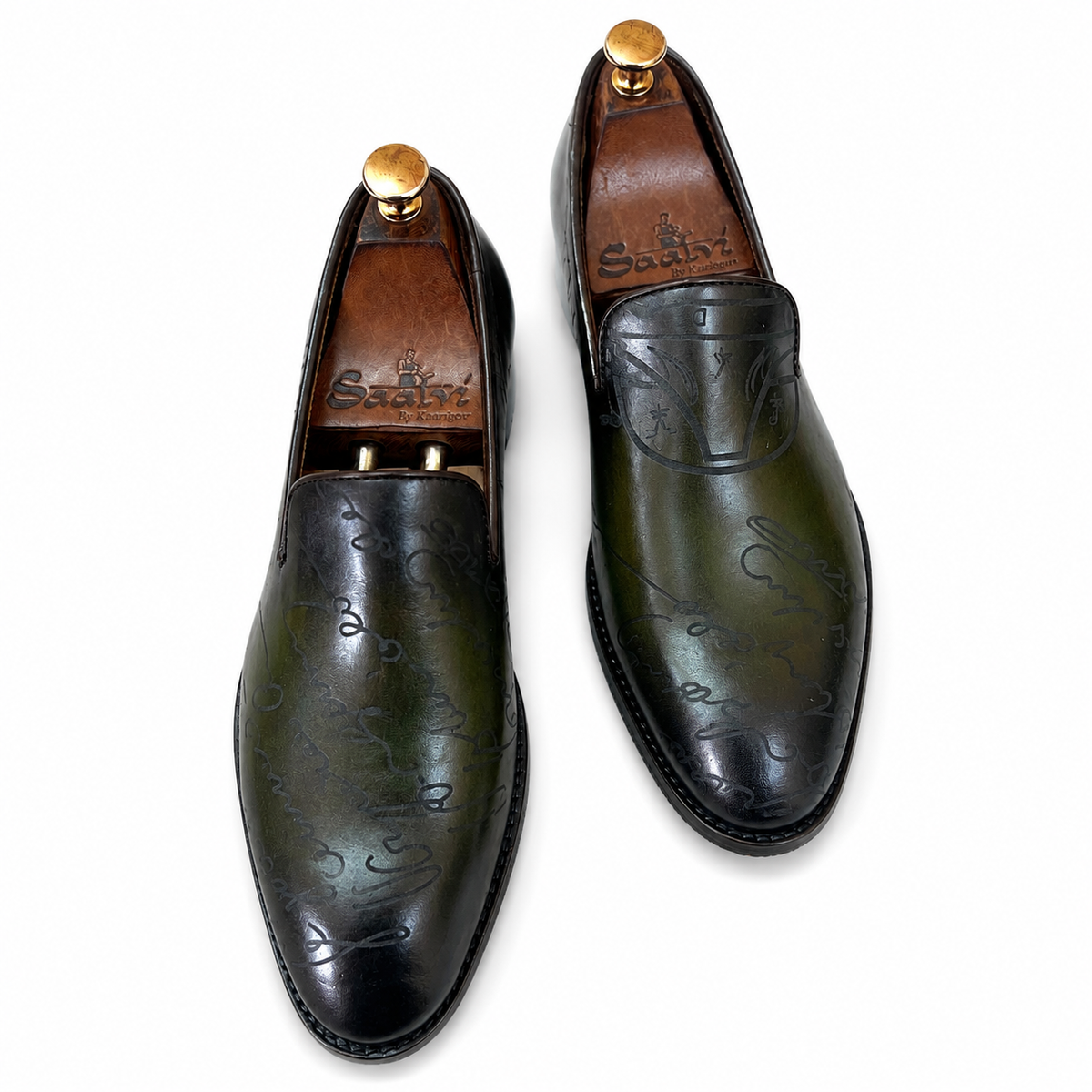 Signature Loafers Green