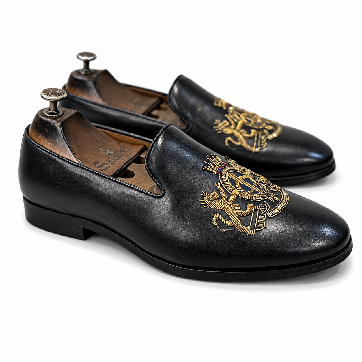 Royal Hand Zardosi Embroidery Slipons