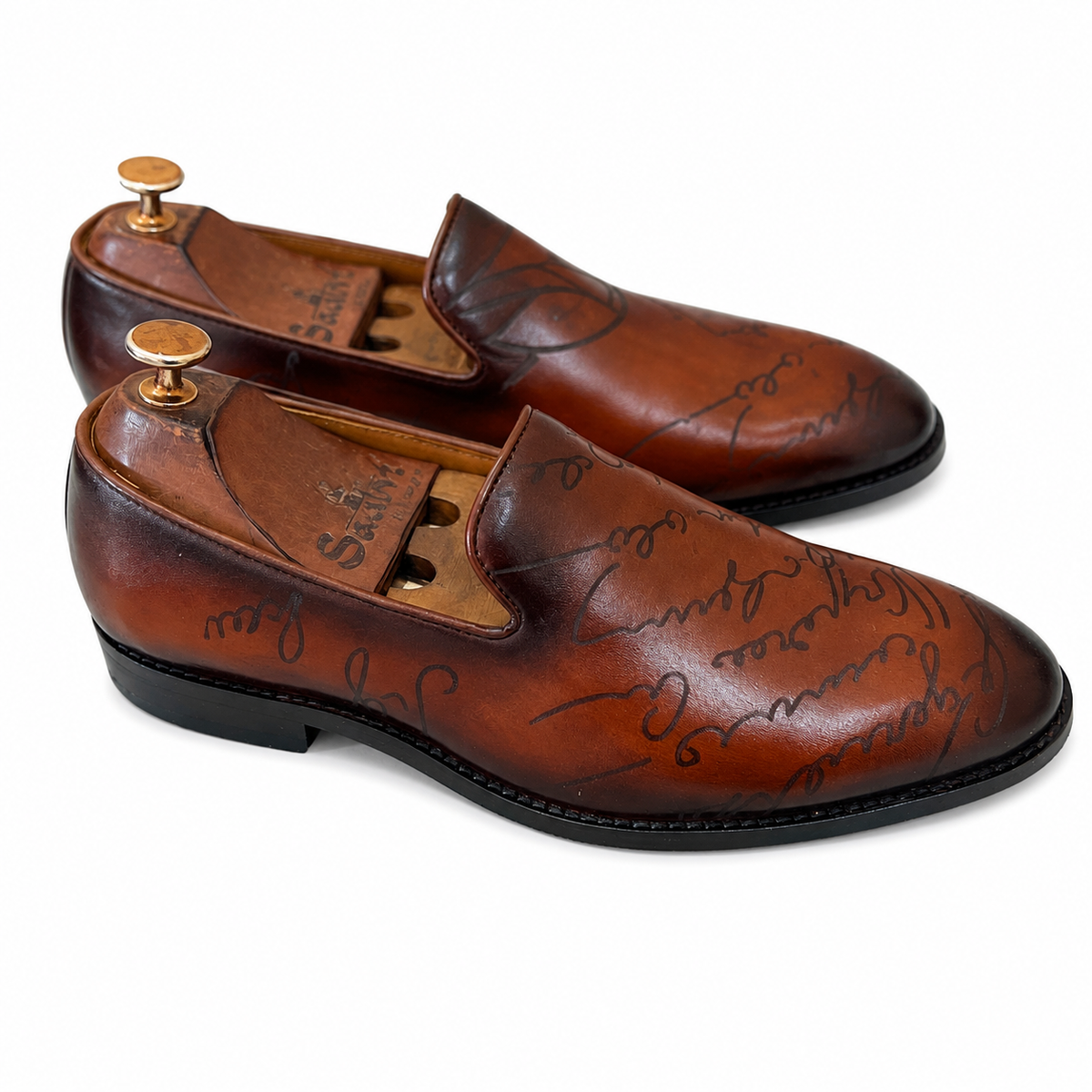 Signature Loafers Cognac