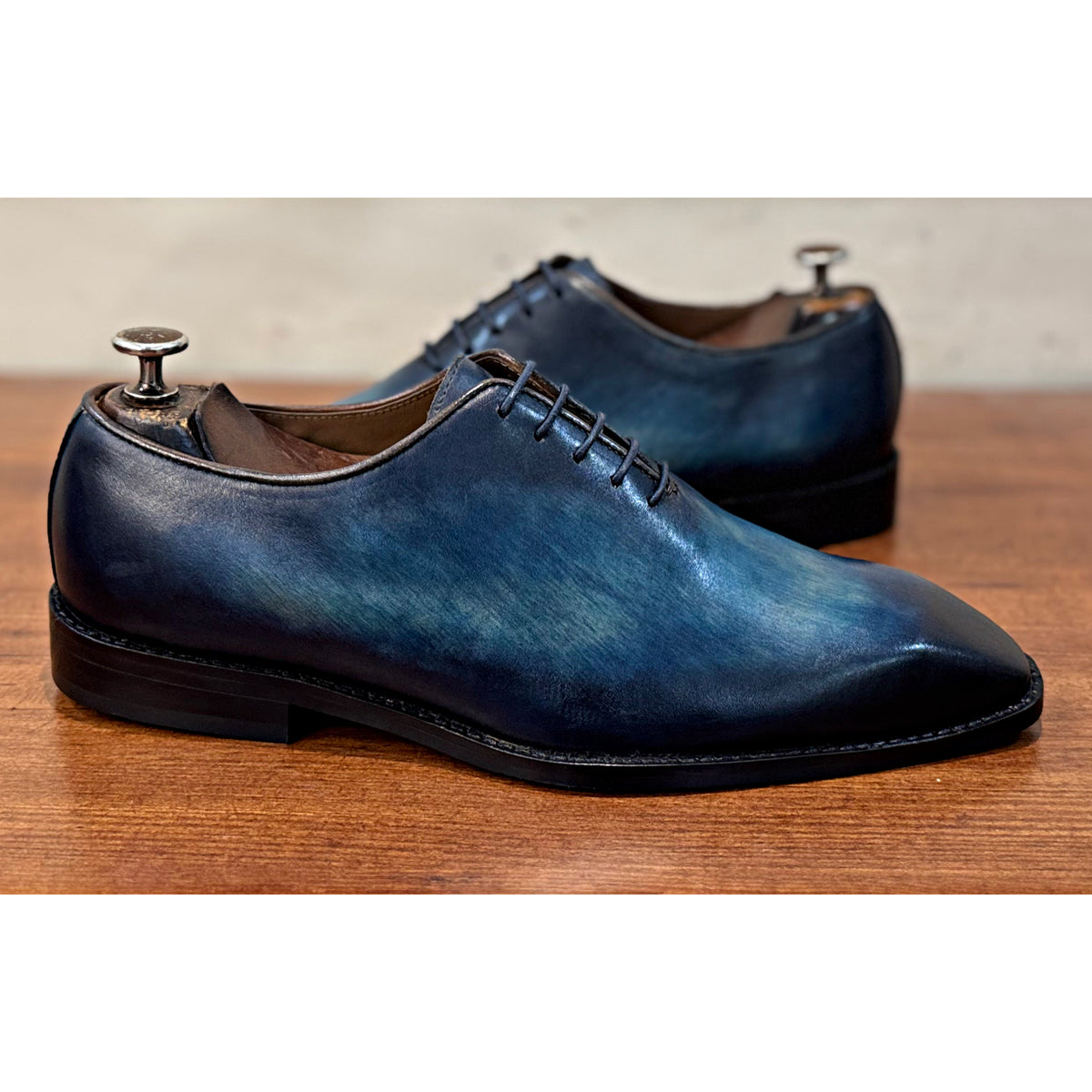 Blue Hand Patina Wholecut