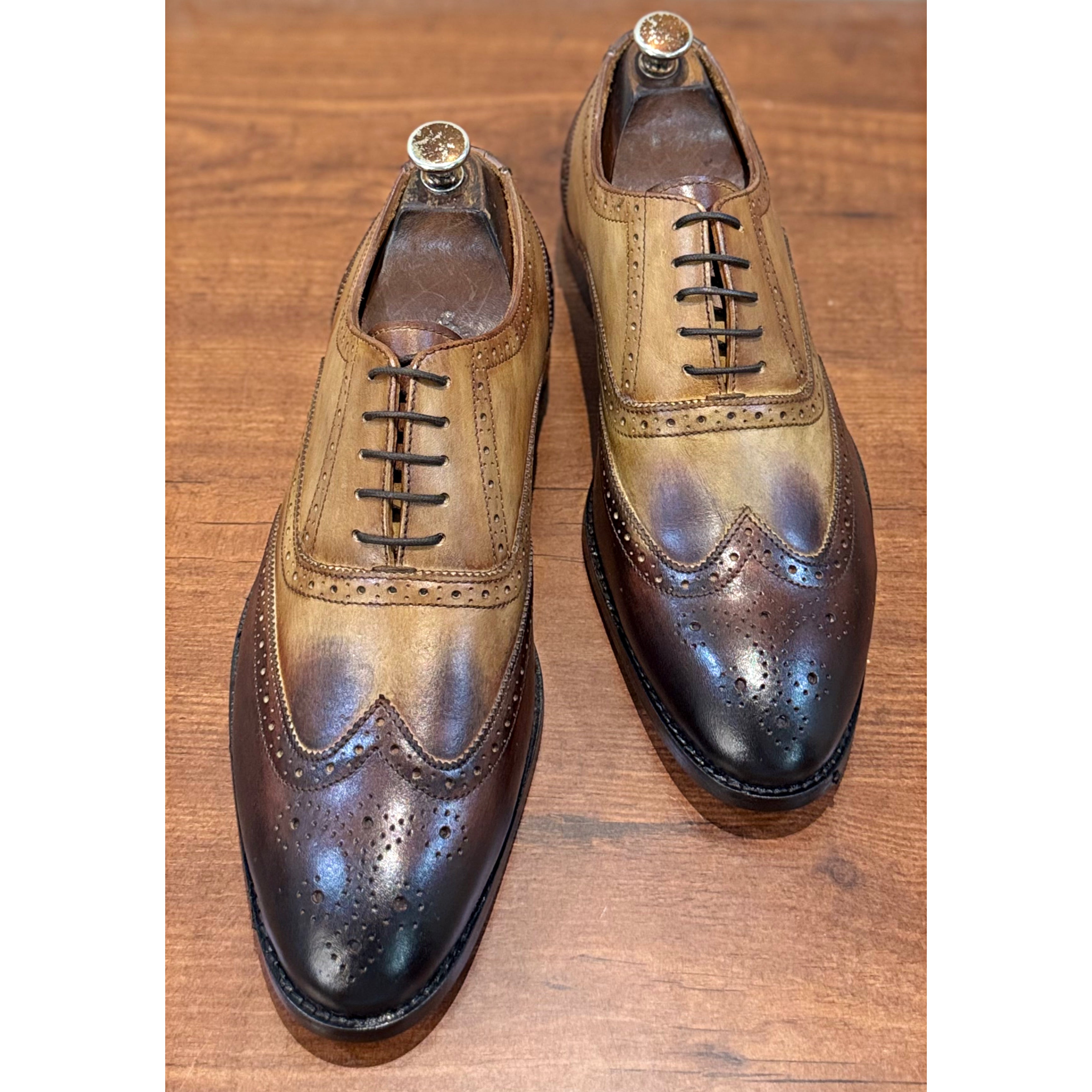 The Windsor Brogues Hand Patina