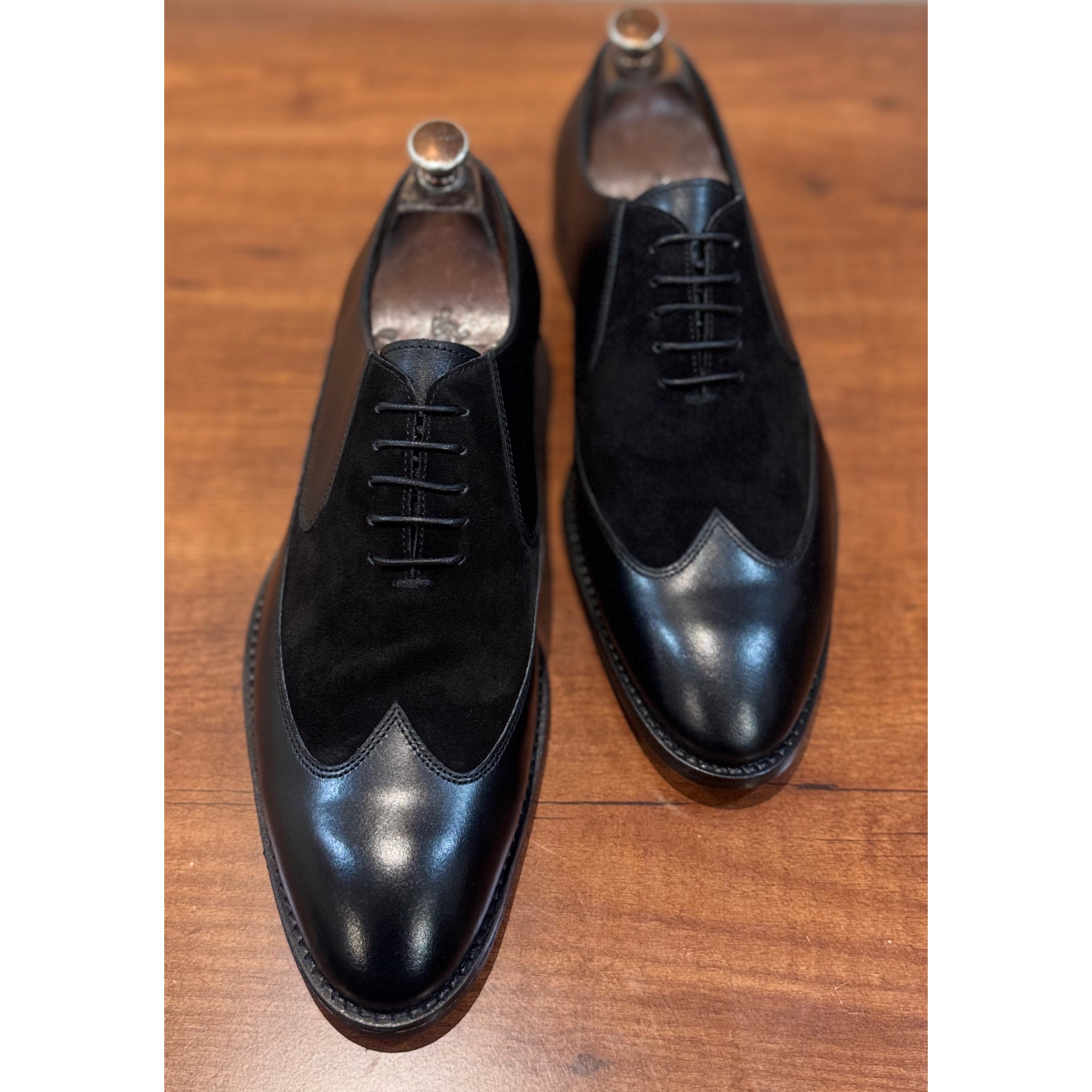 Wingtip Black Oxfords