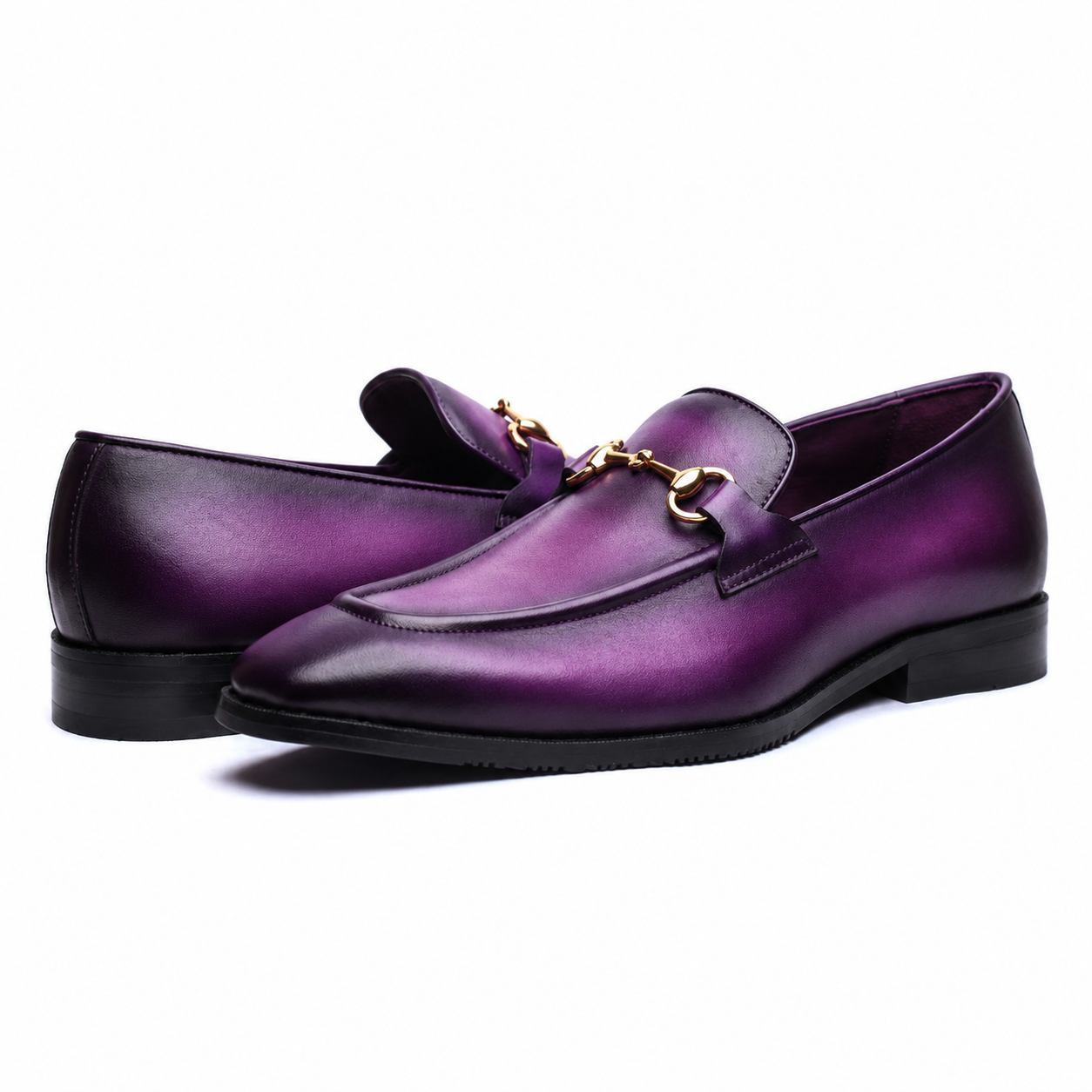 The Imperial Amethyst Horsebit Loafers