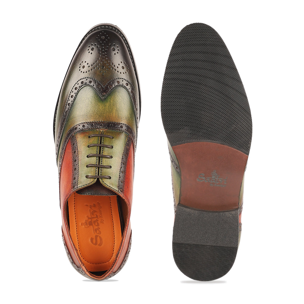 Sabree Hand Patina Oxfords