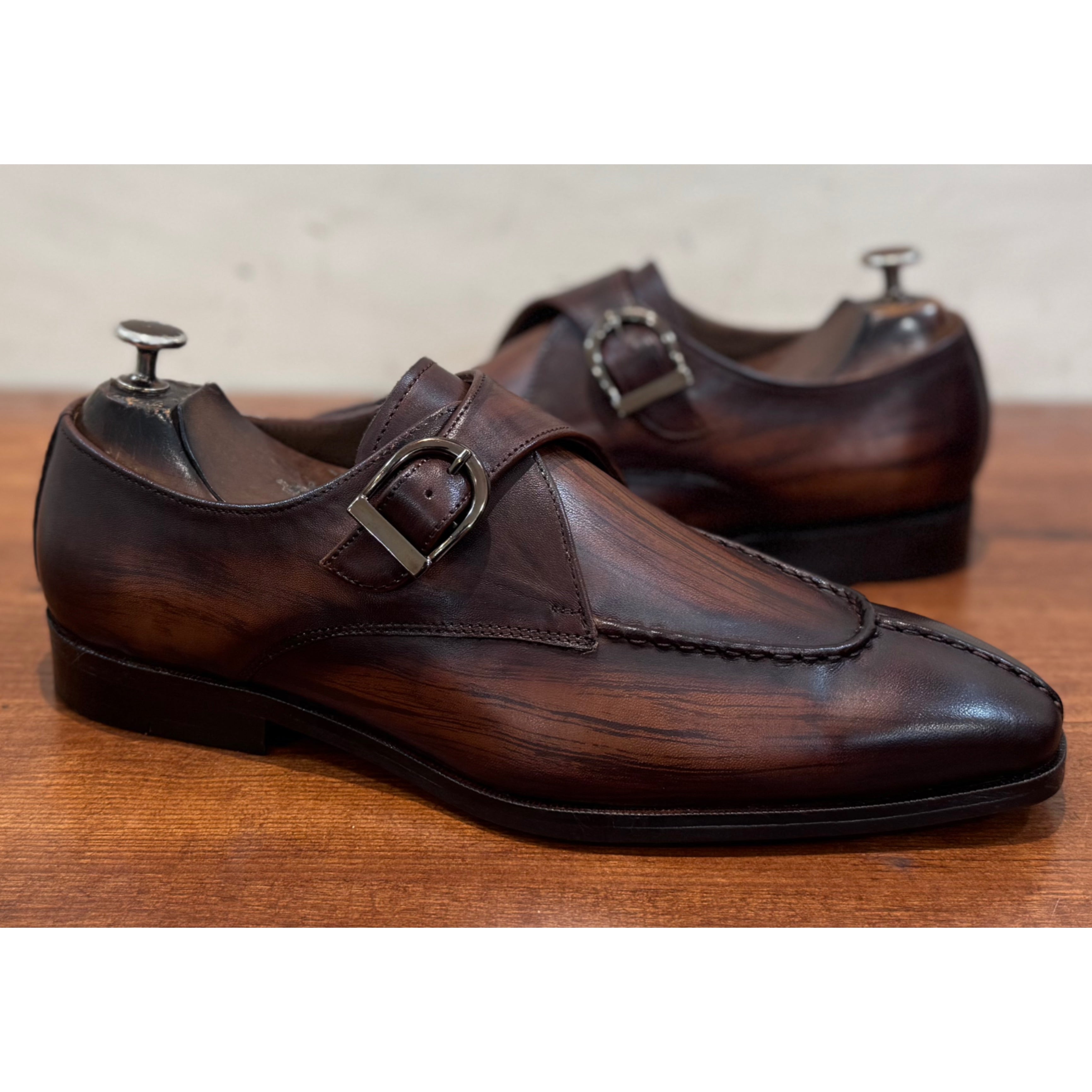 Single Monk Strap Hand finished