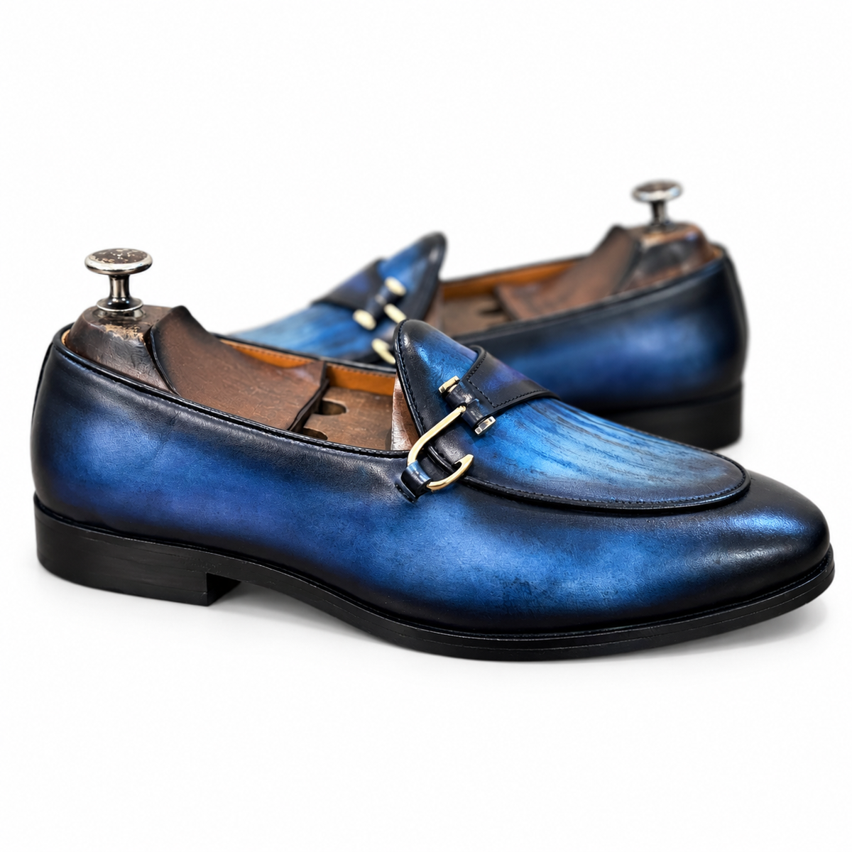 Belgian Loafers Blue Moritz