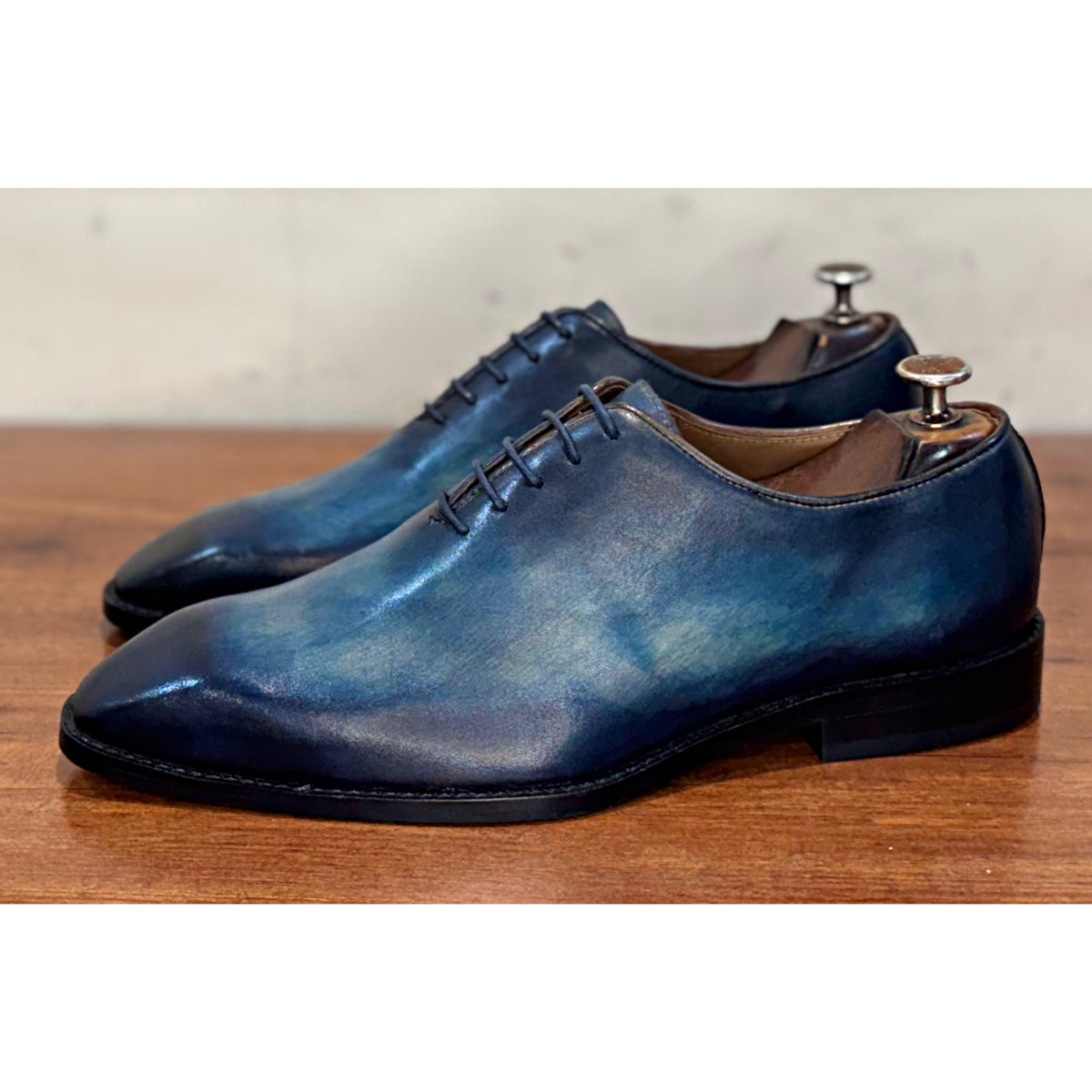 Blue Hand Patina Wholecut
