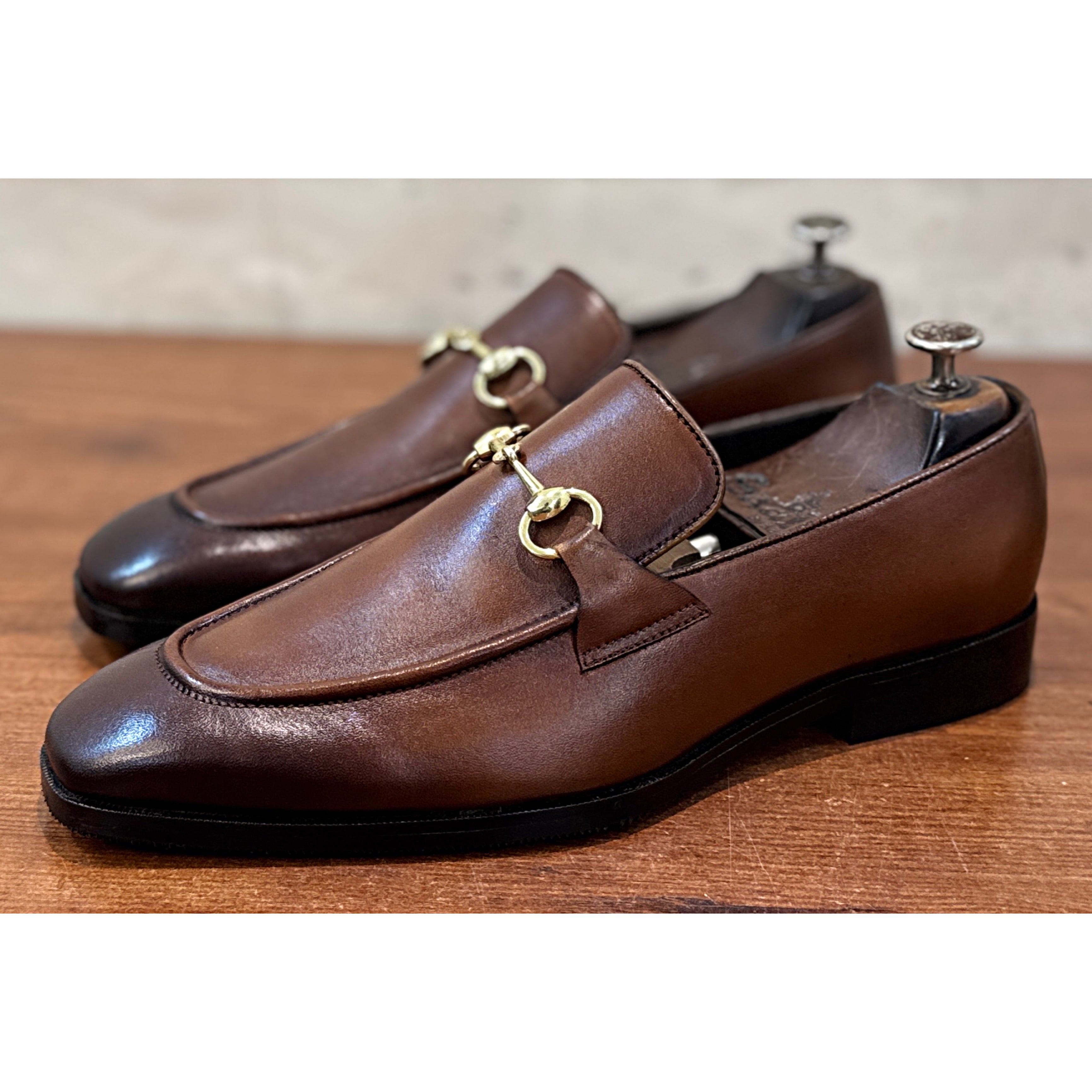 Cognac Regent Horsebit Loafer