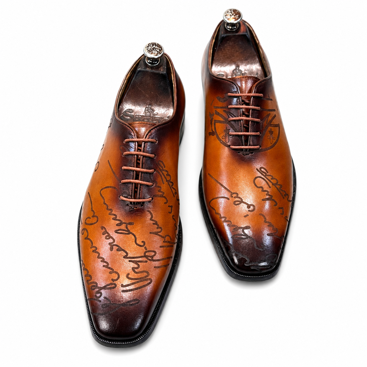 Tan Signature Oxfords