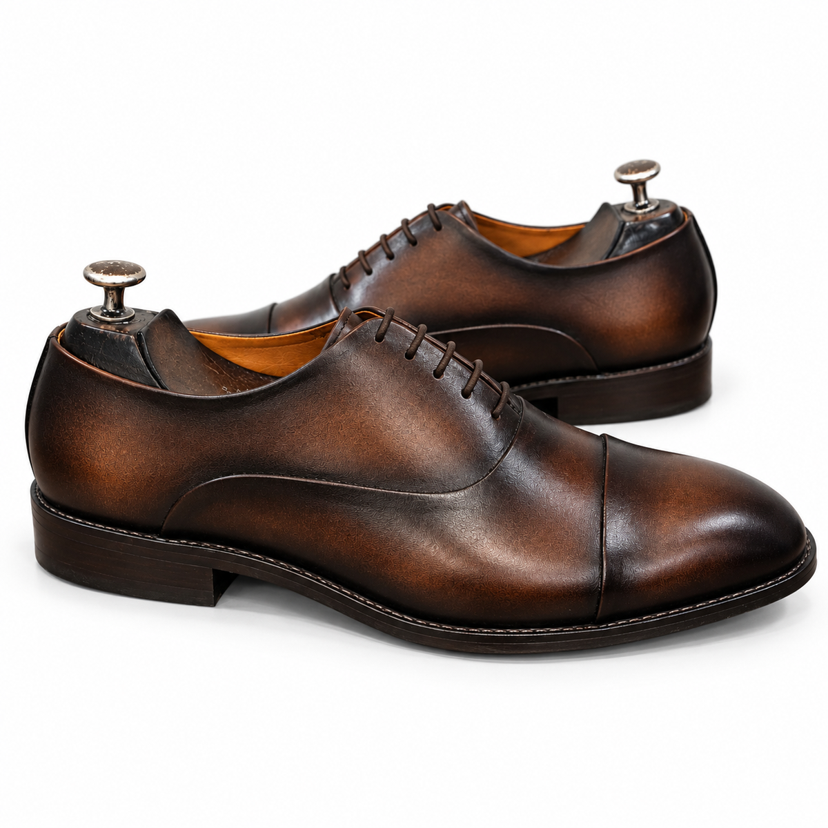 The Chesterfield – Dark Espresso Cap Toe Oxford