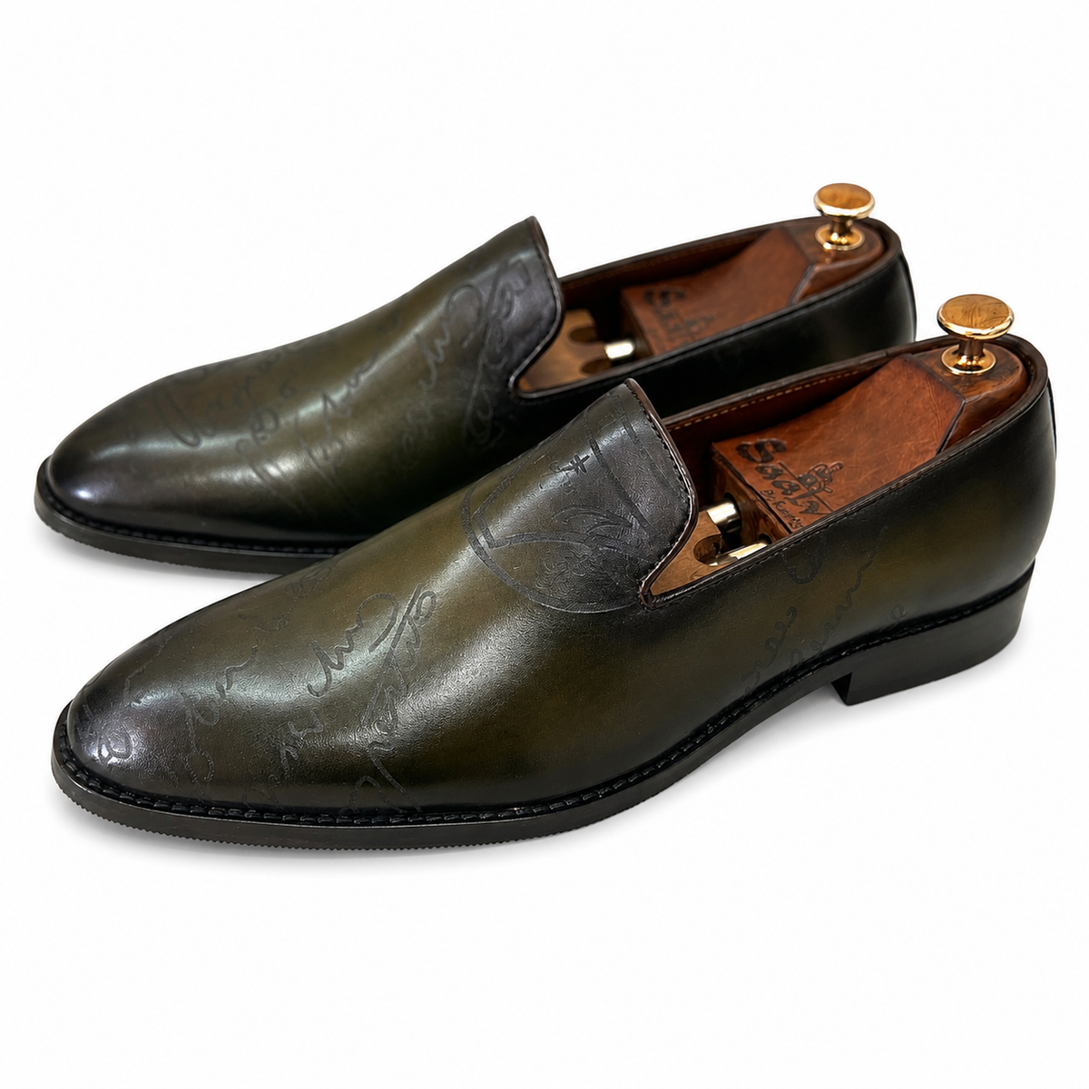 Signature Loafers Green