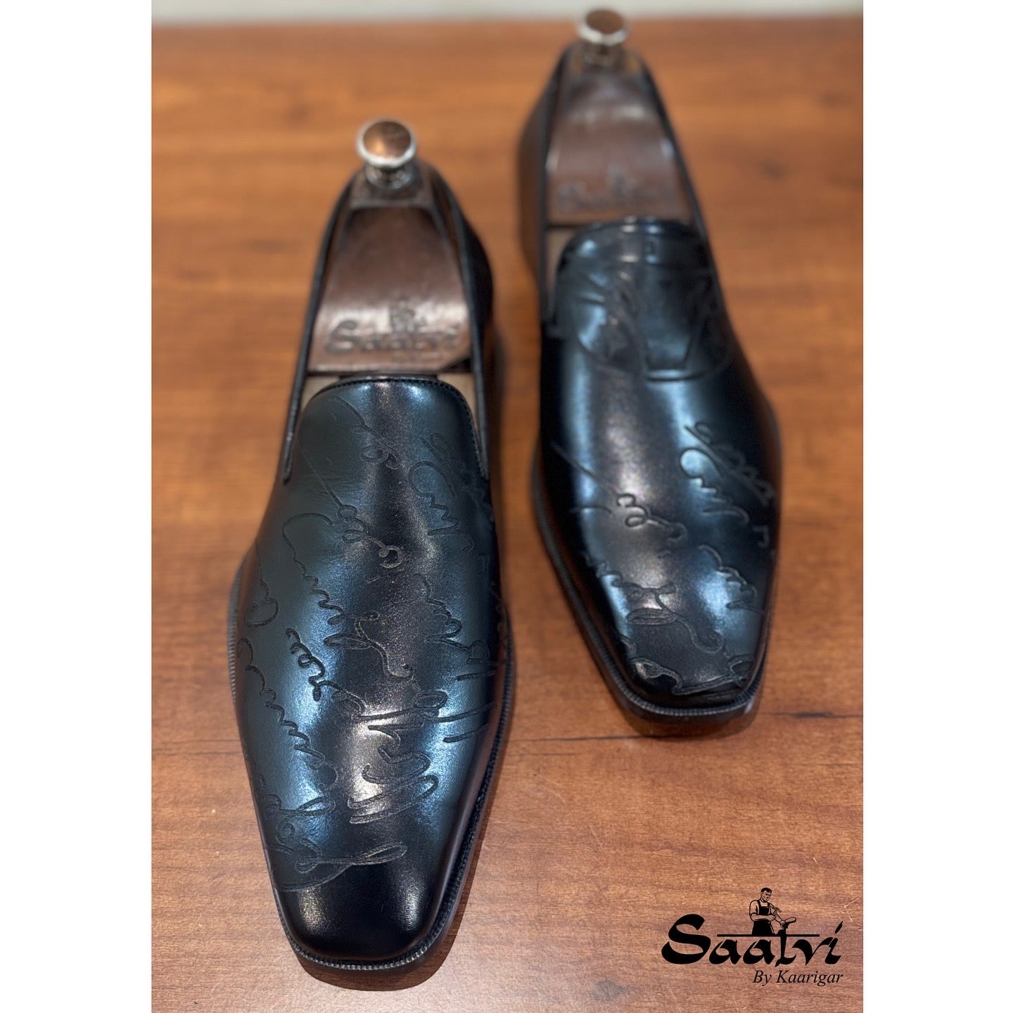 Black Signature Loafers