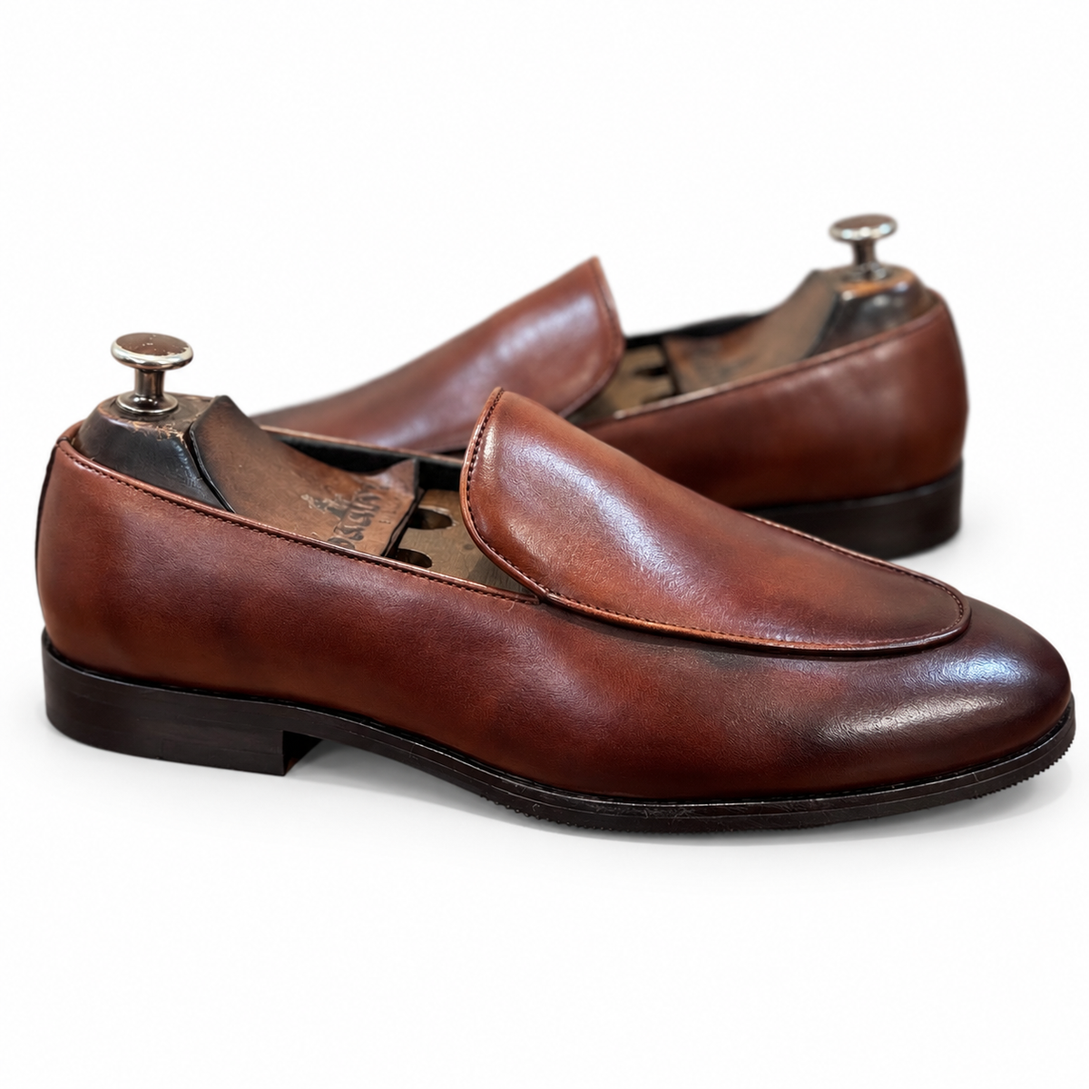 Brown Loafers Hand Finished