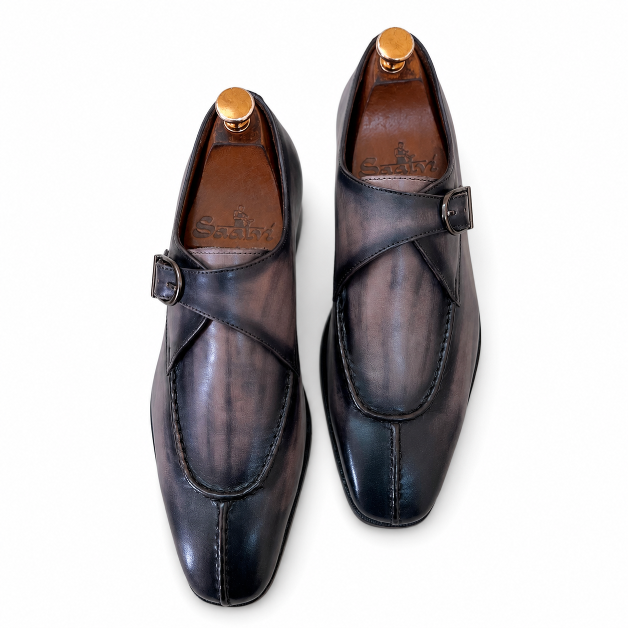 Ashbourne Patina Monk – Grey