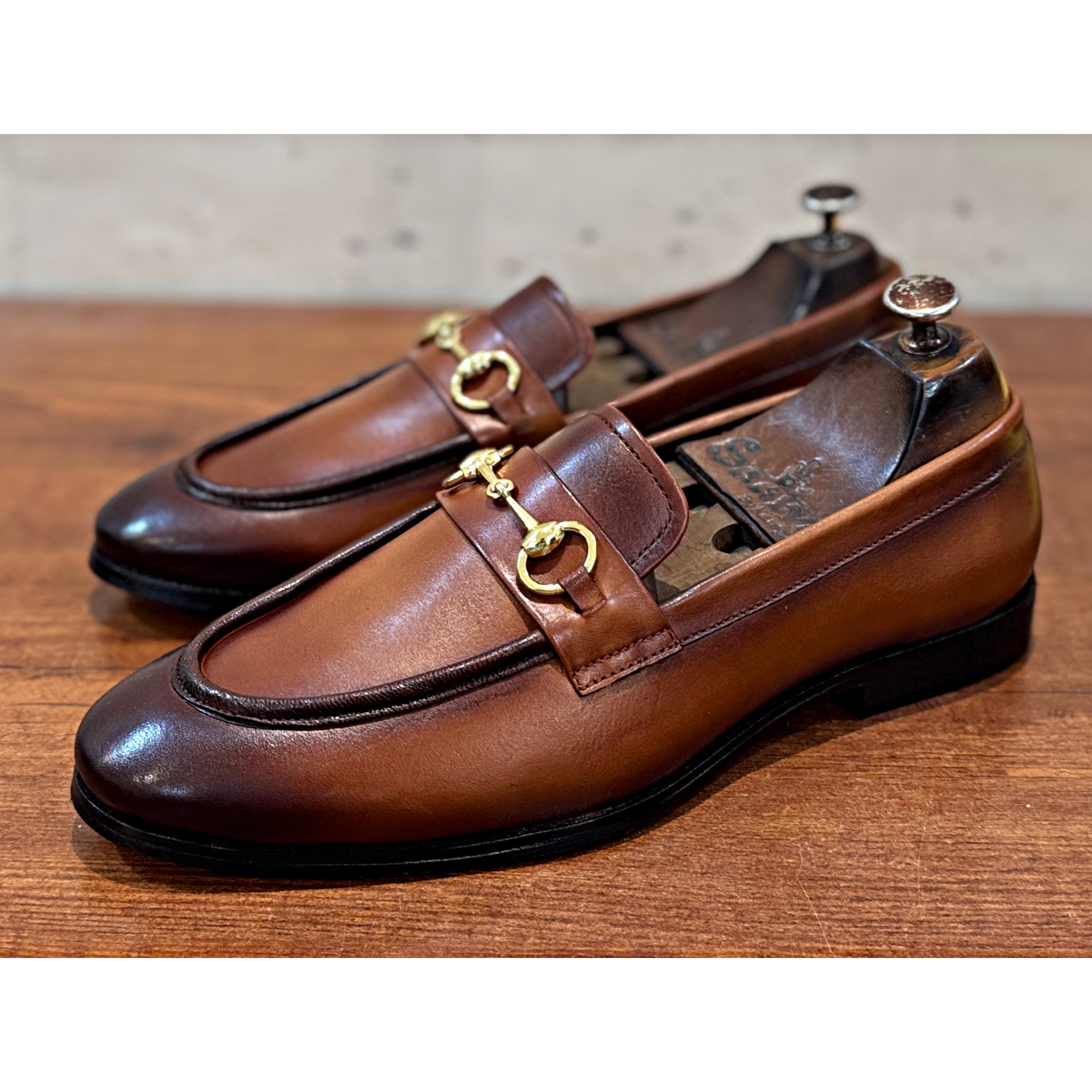 Horsebit Loafers Tan