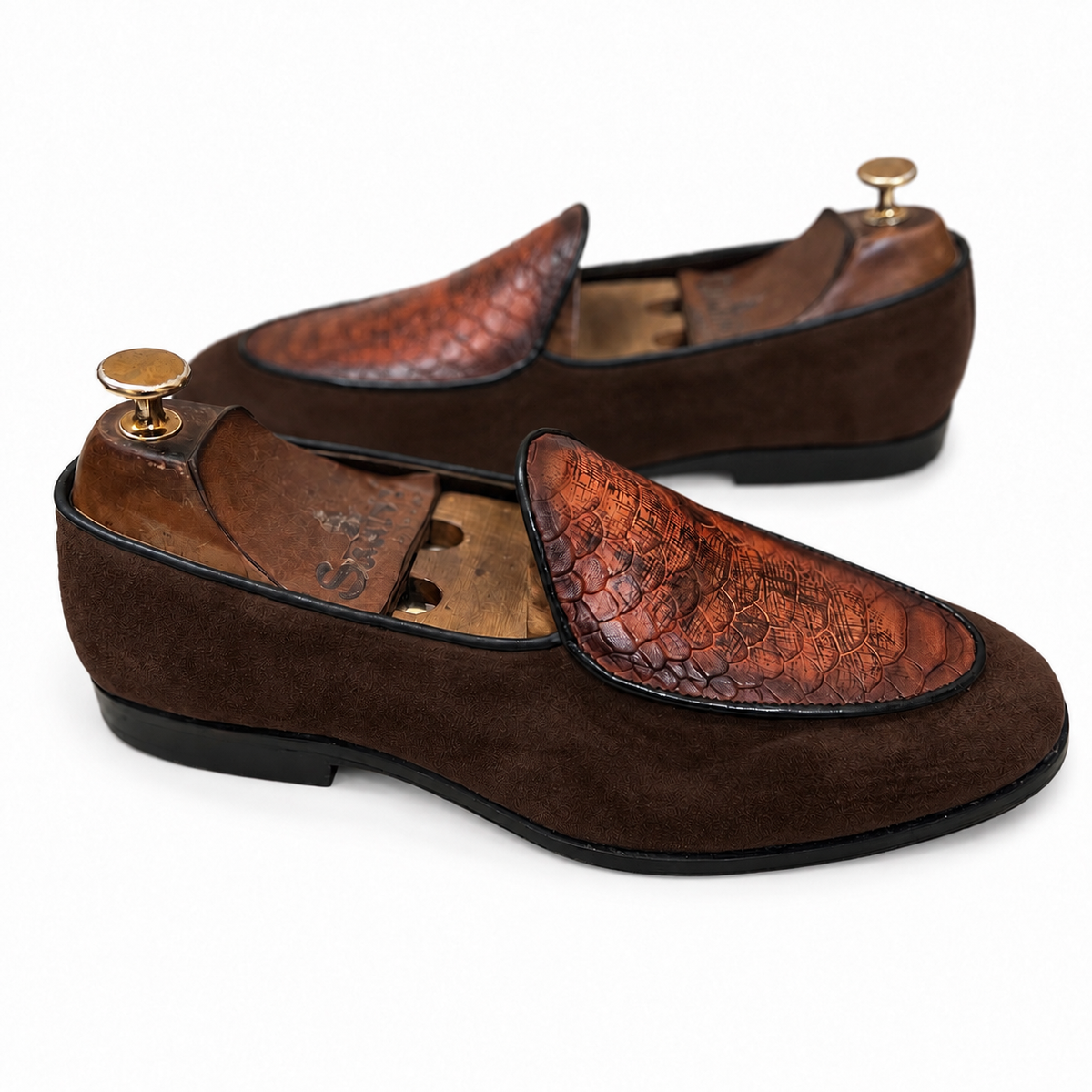 Cocoa Ember Patterned Loafers