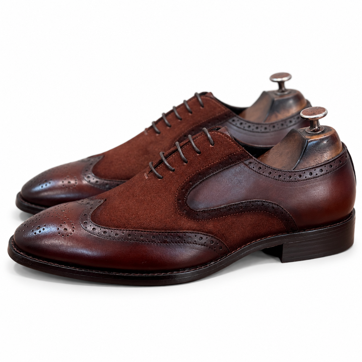 Regent Brown Wingtip Brogue Oxford