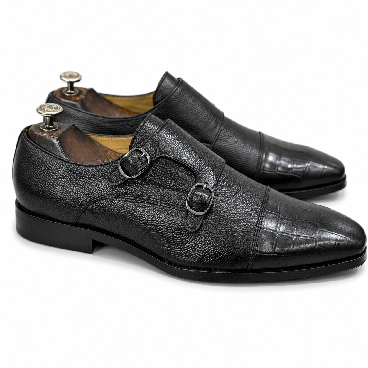 The Noir Croc Monarch Monk