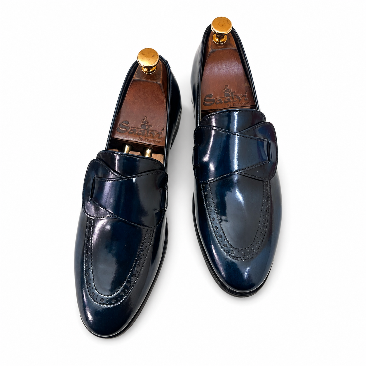 Butterfly Loafers Blue Brushoff