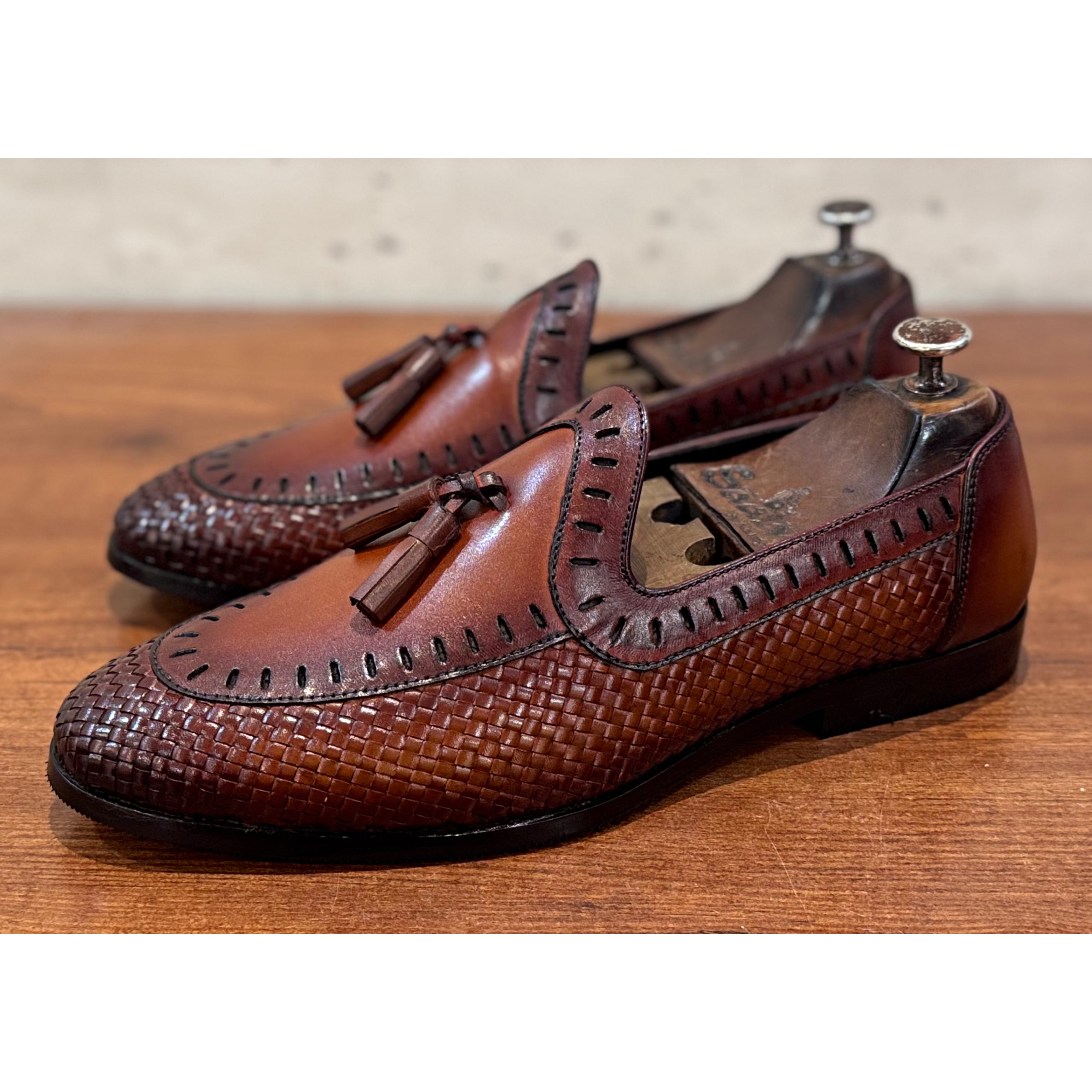 Cordova Weave Loafers Tassels