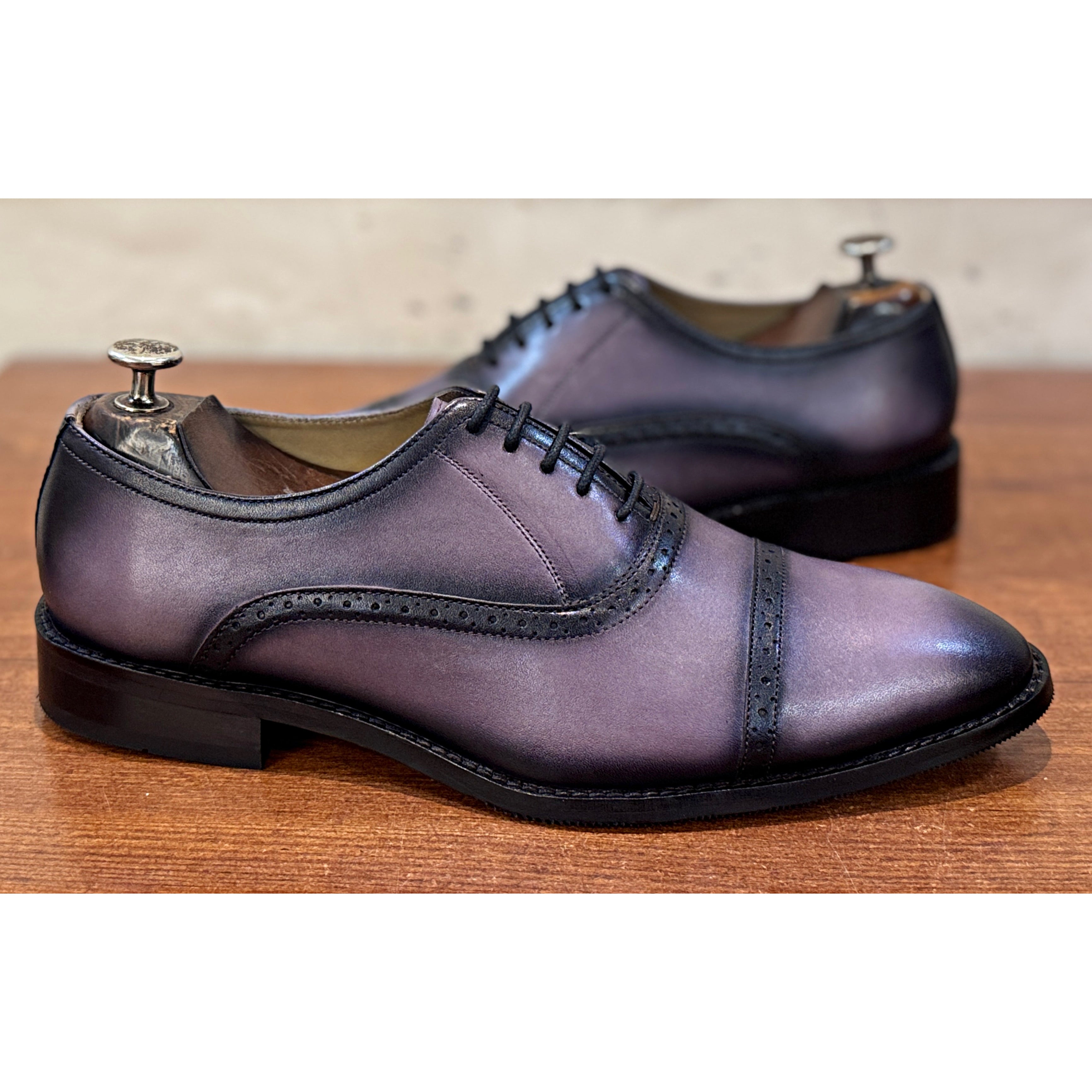 Royal Grey Cap Toe Oxford