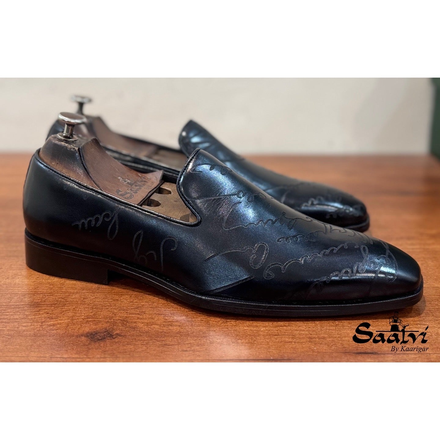 Black Signature Loafers