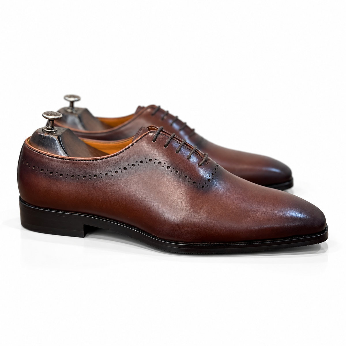 WholeCut Oxfords - Brown