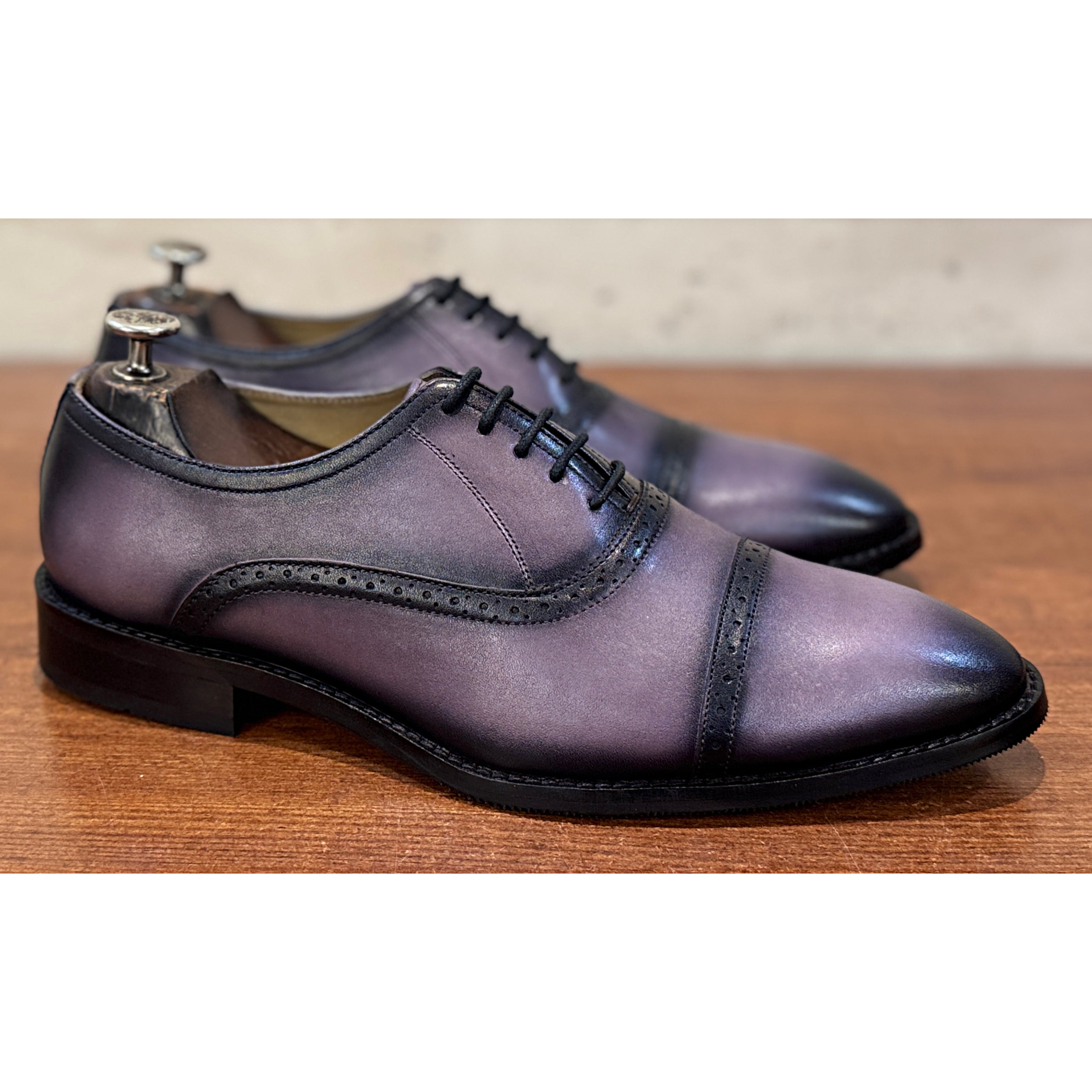 Royal Grey Cap Toe Oxford