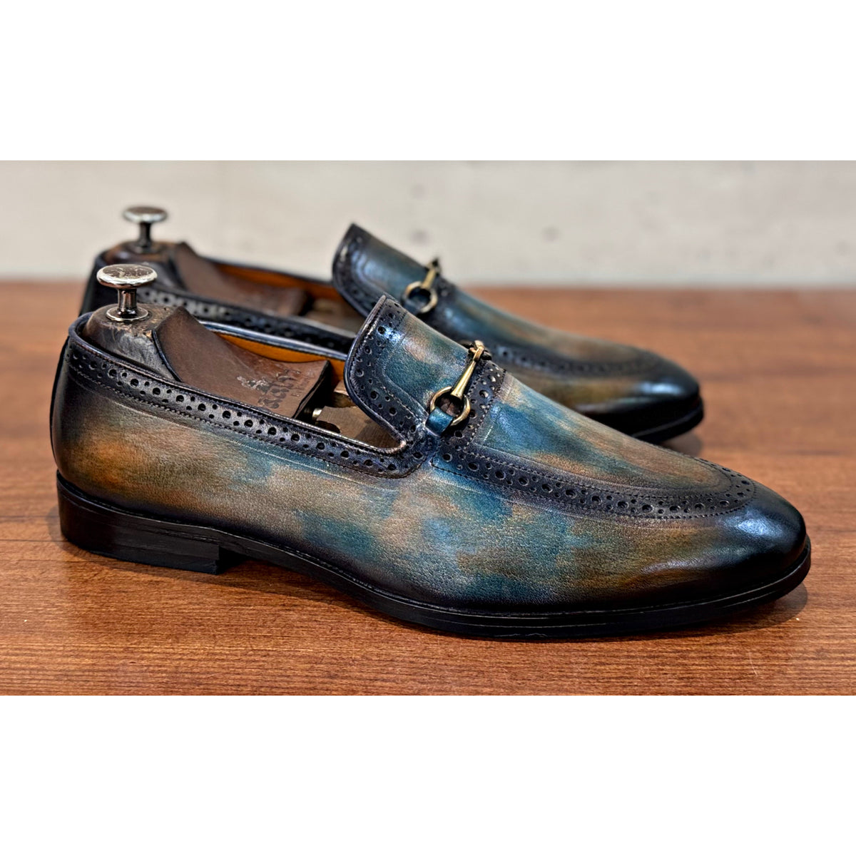 Semi Brogues Burnished Bronze