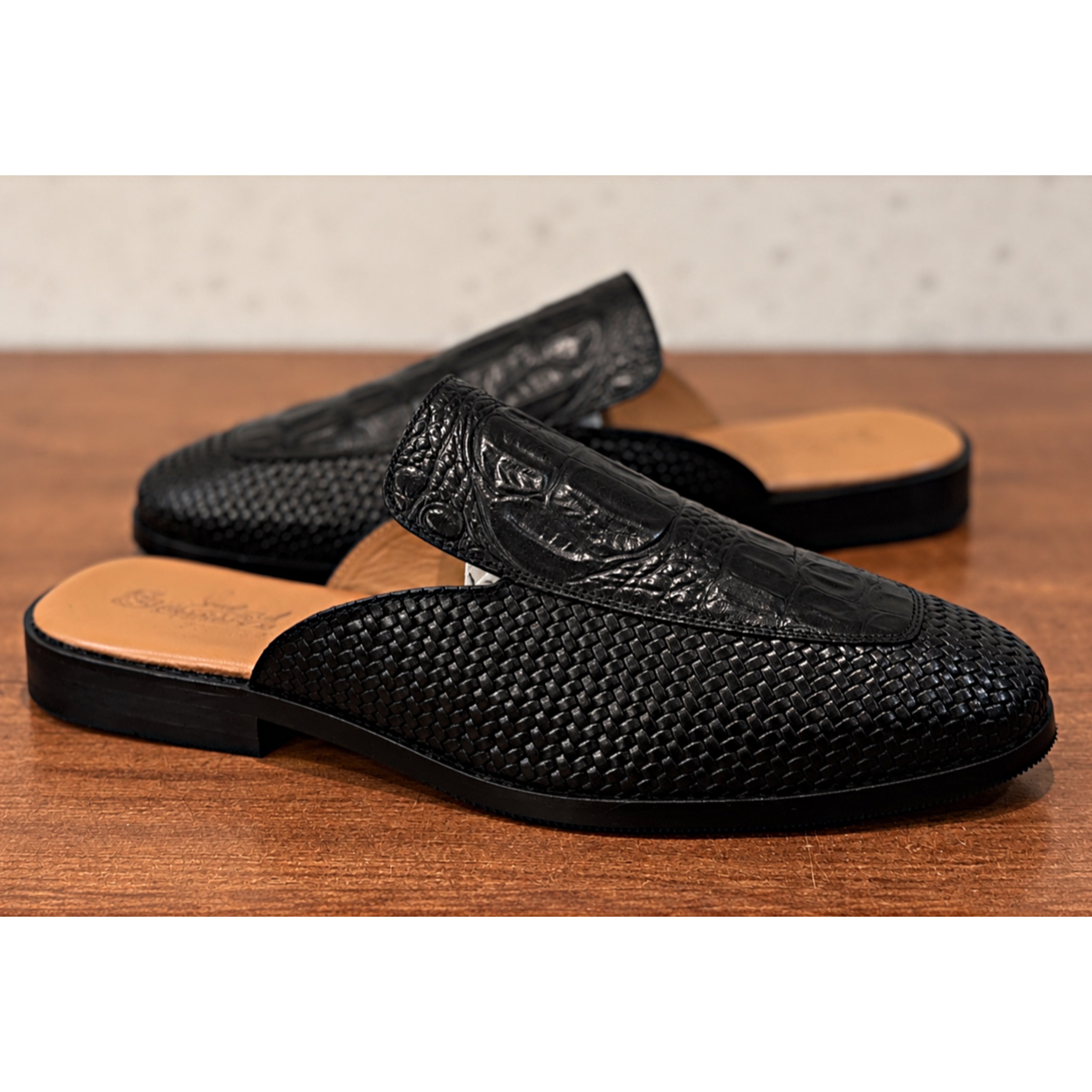 Noir Marrakesh Mules