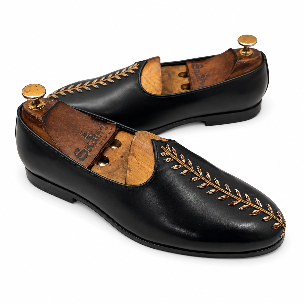 Noir Laurel Zardosi Jalsa