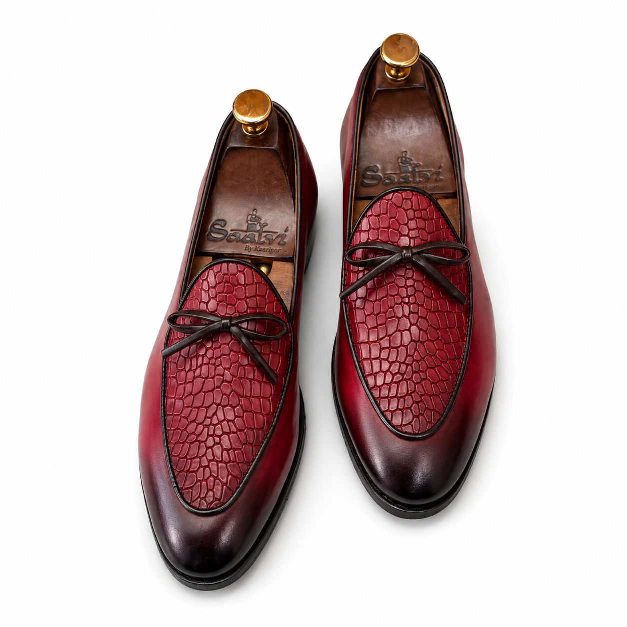 The Monaco Crimson Belgian Loafers