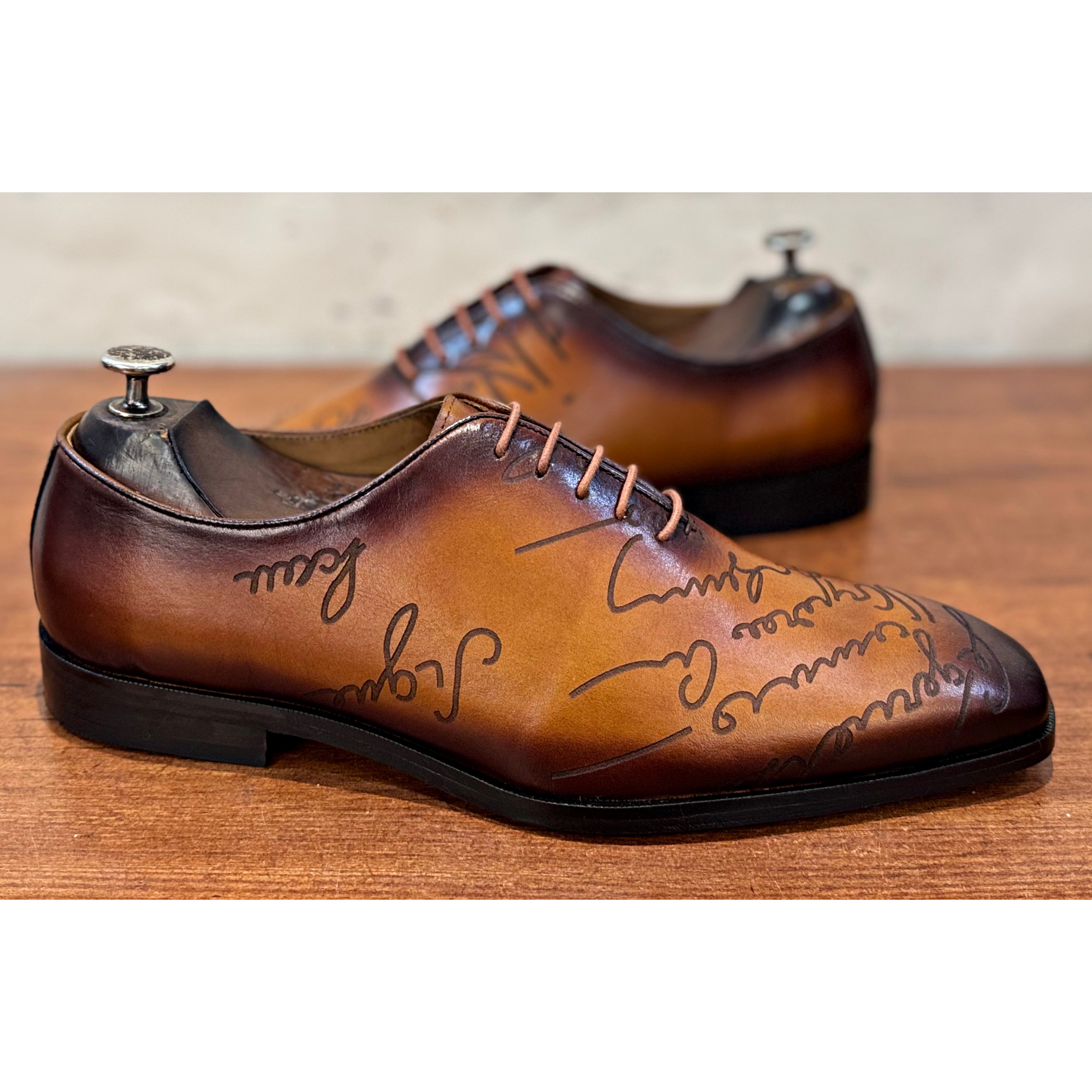 Tan Signature Oxfords