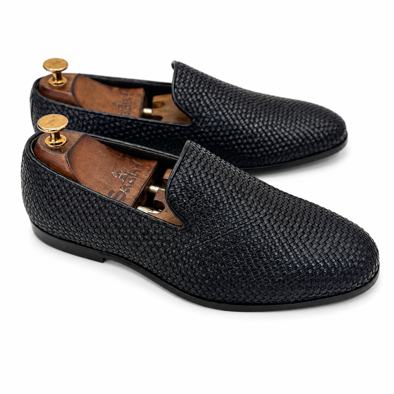 Weave Slipons Blk