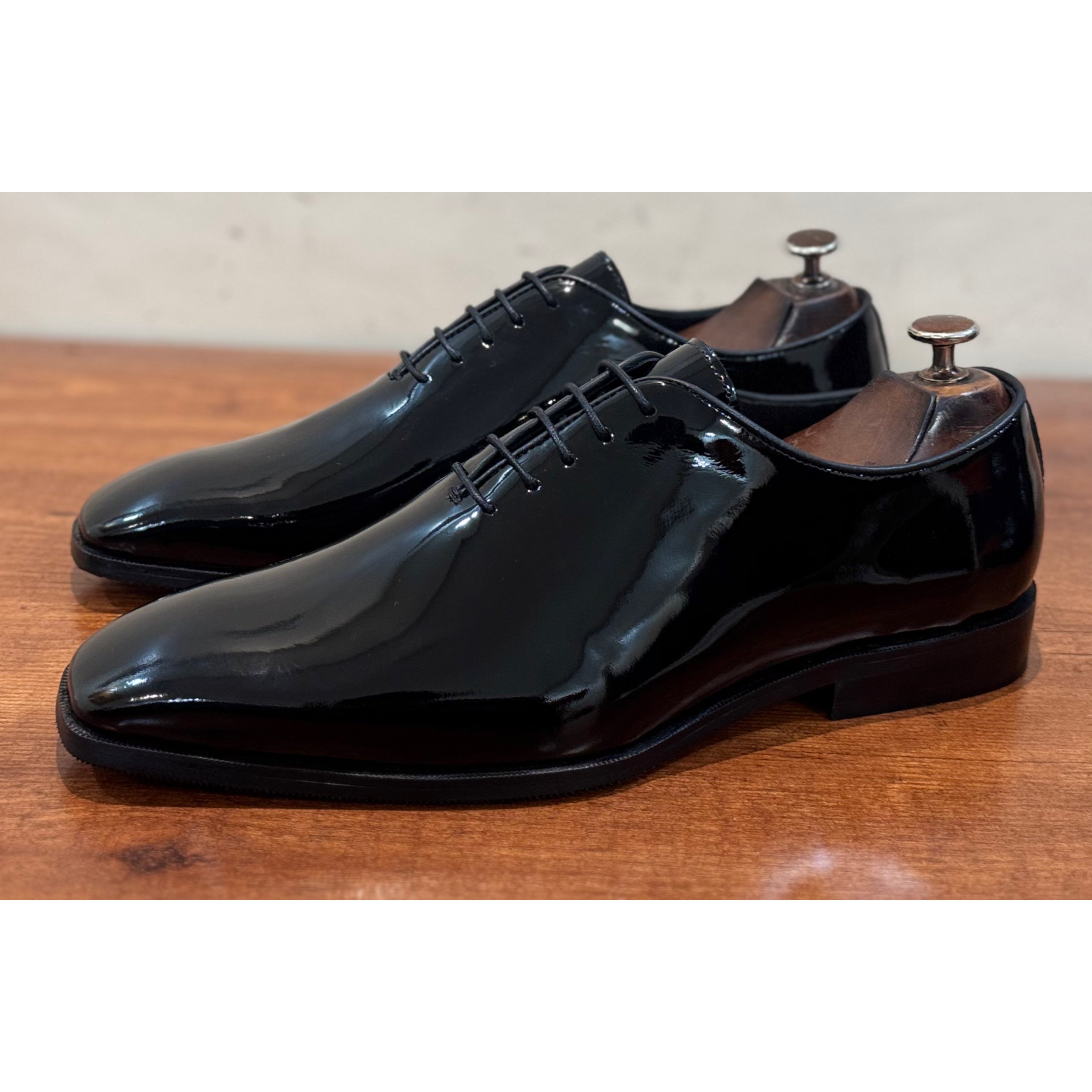 Patent Wholecut Oxfords