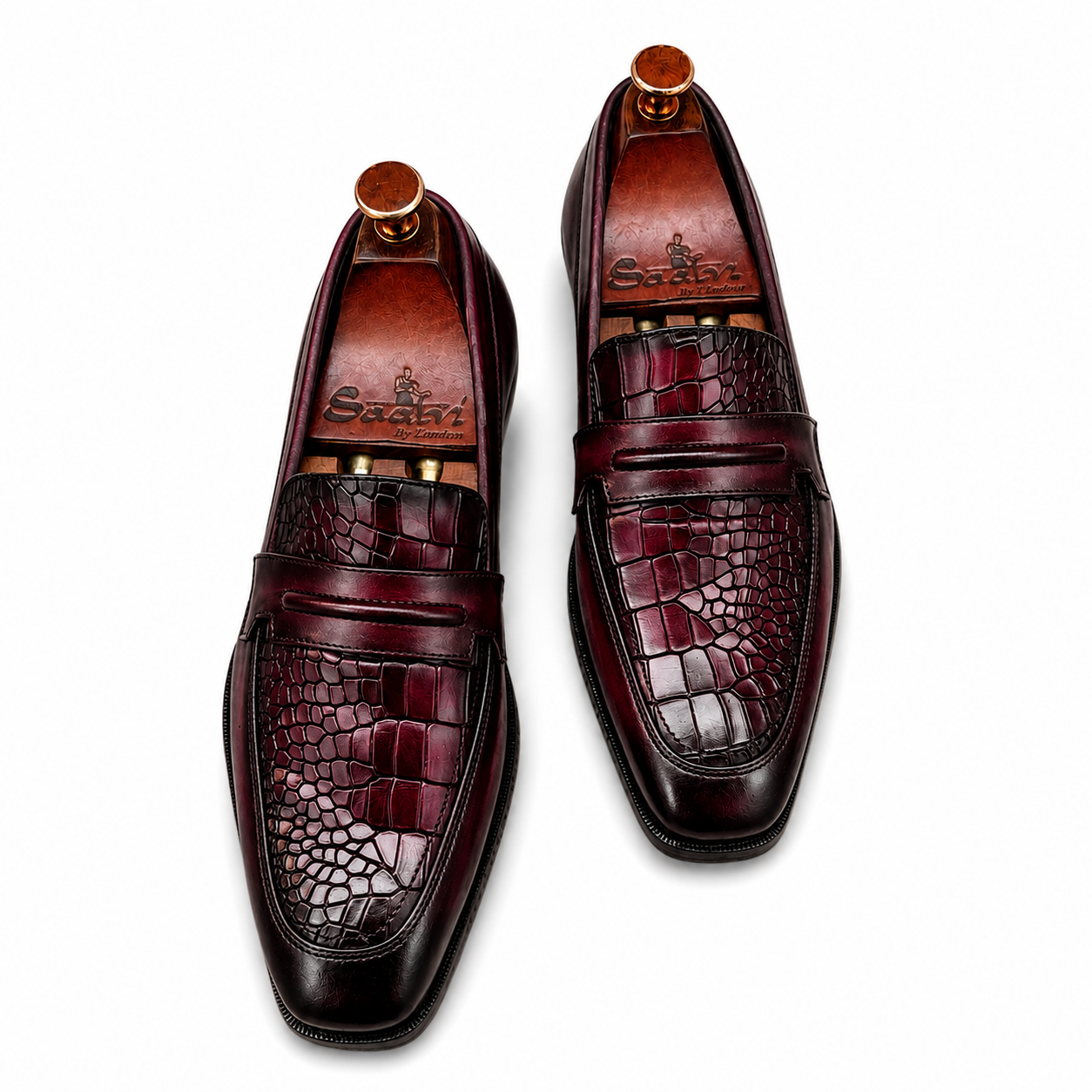 The Bordeaux Royale Penny Loafer