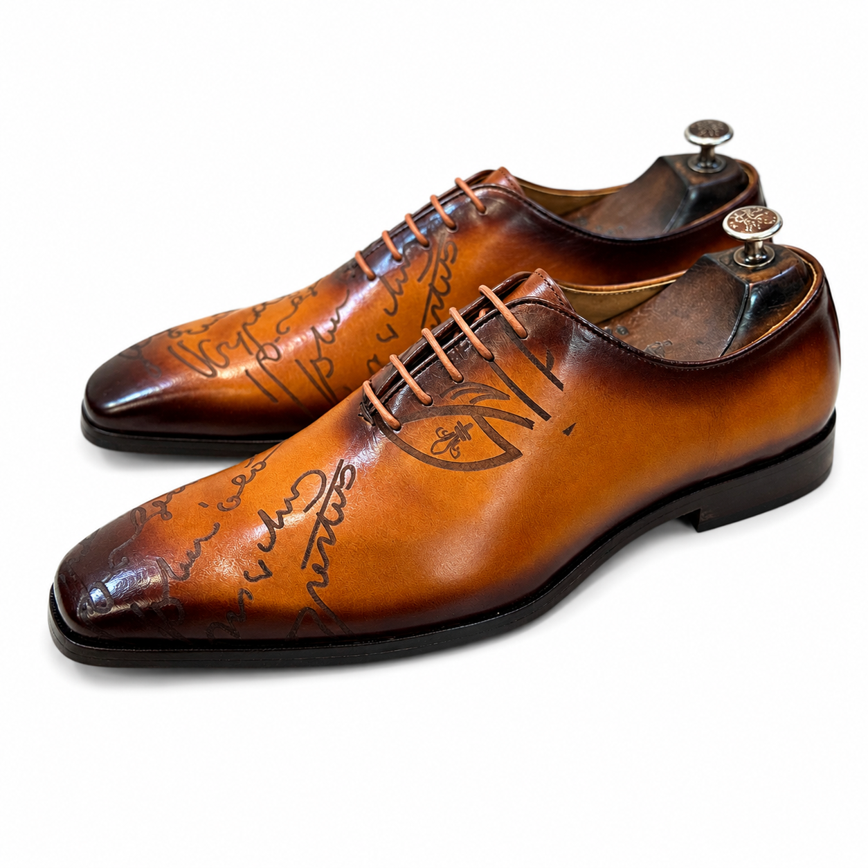 Tan Signature Oxfords