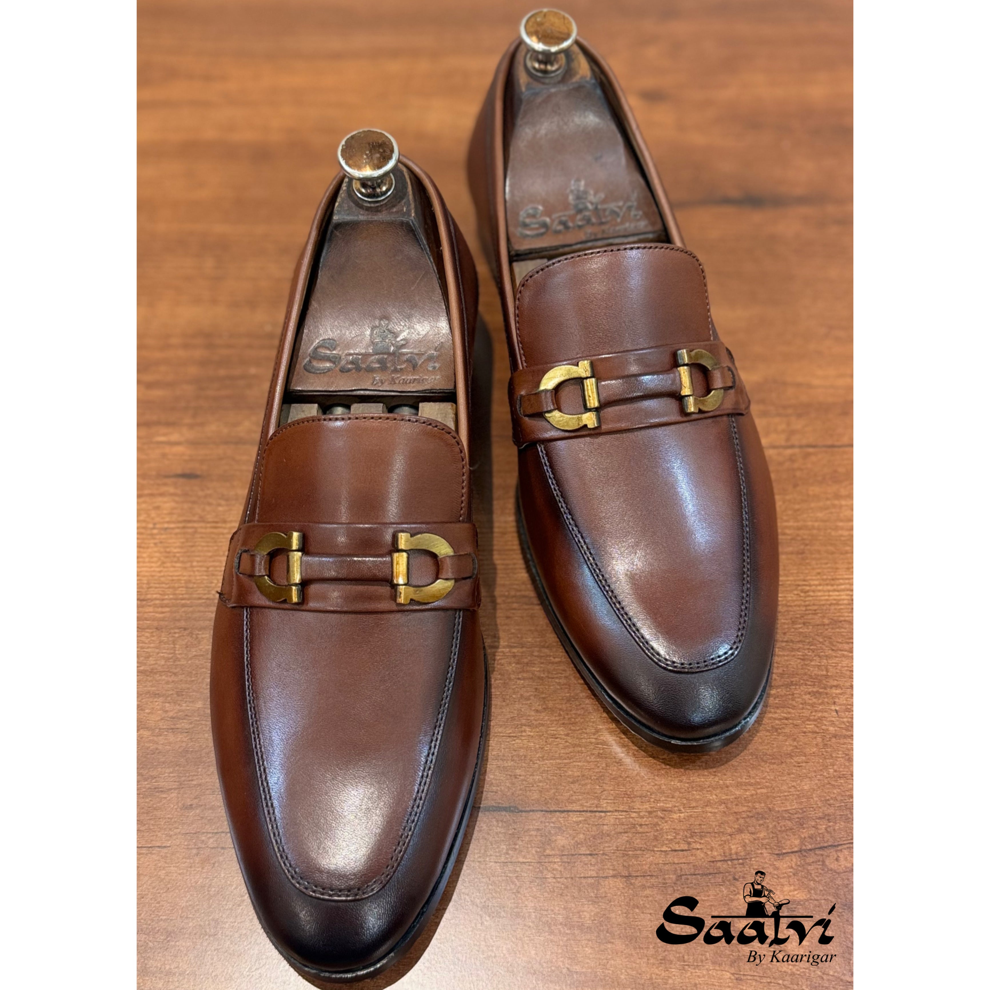 Leather Loafers Ultra Flex - Brown