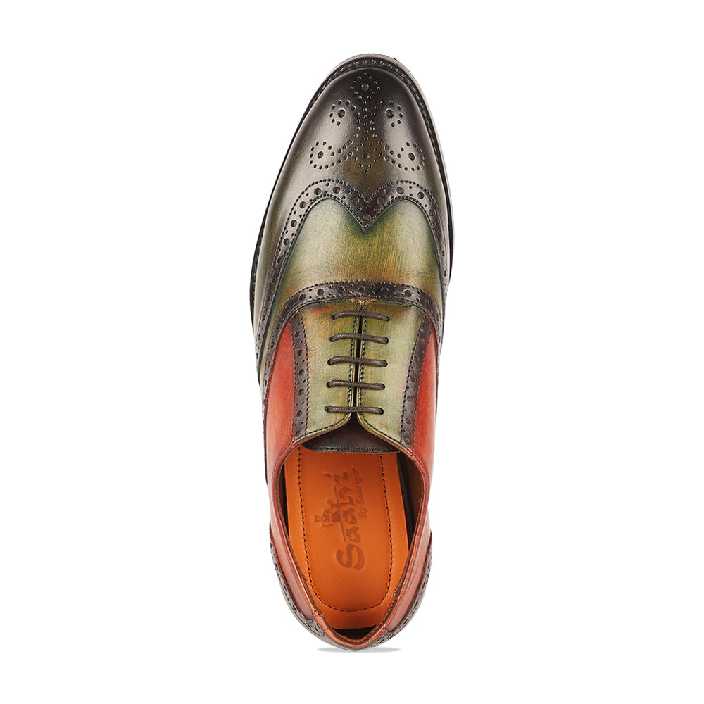 Sabree Hand Patina Oxfords
