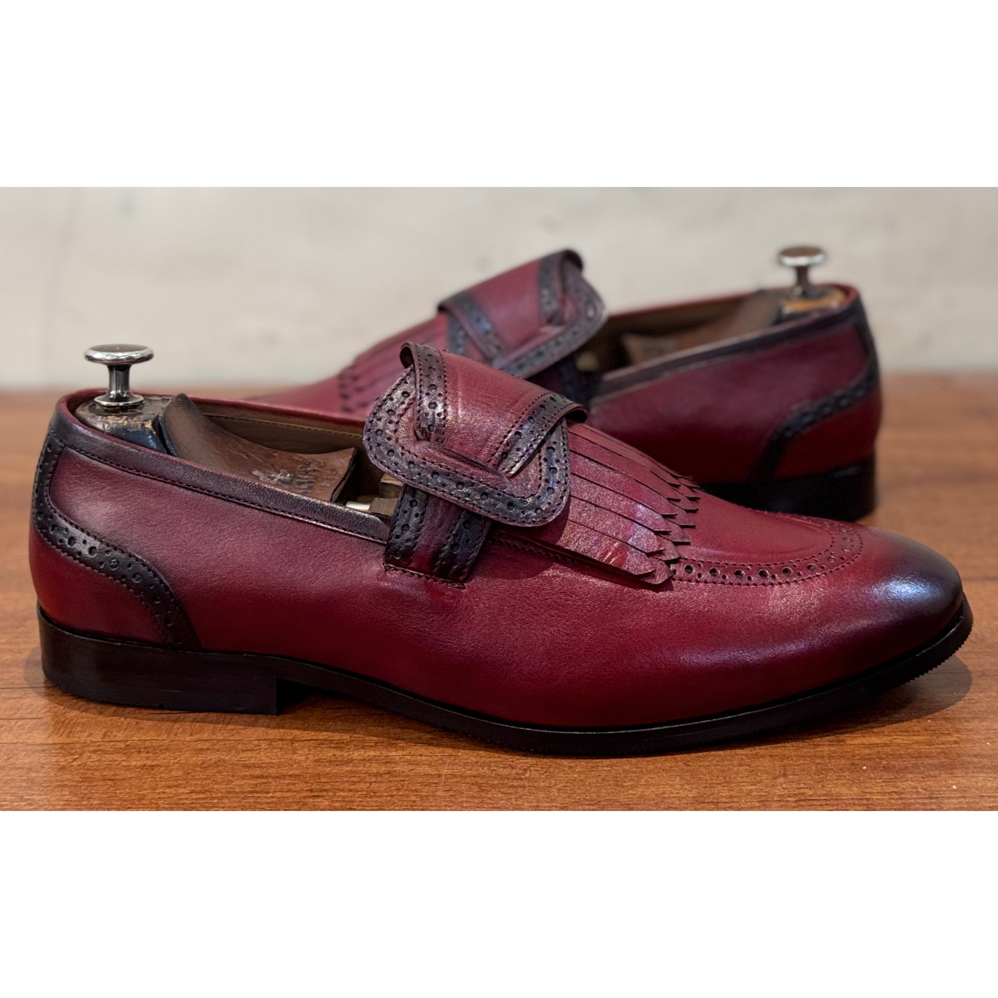 Butterfly Loafers Bordo