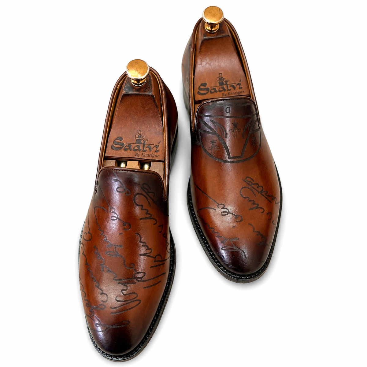 Signature Loafers Cognac