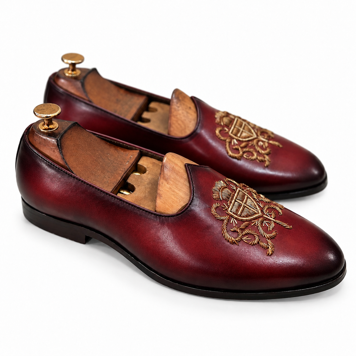 Bordeaux Crest Embroidered Jalsa