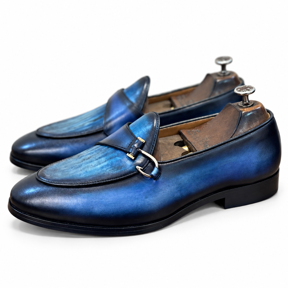 Belgian Loafers Blue Moritz